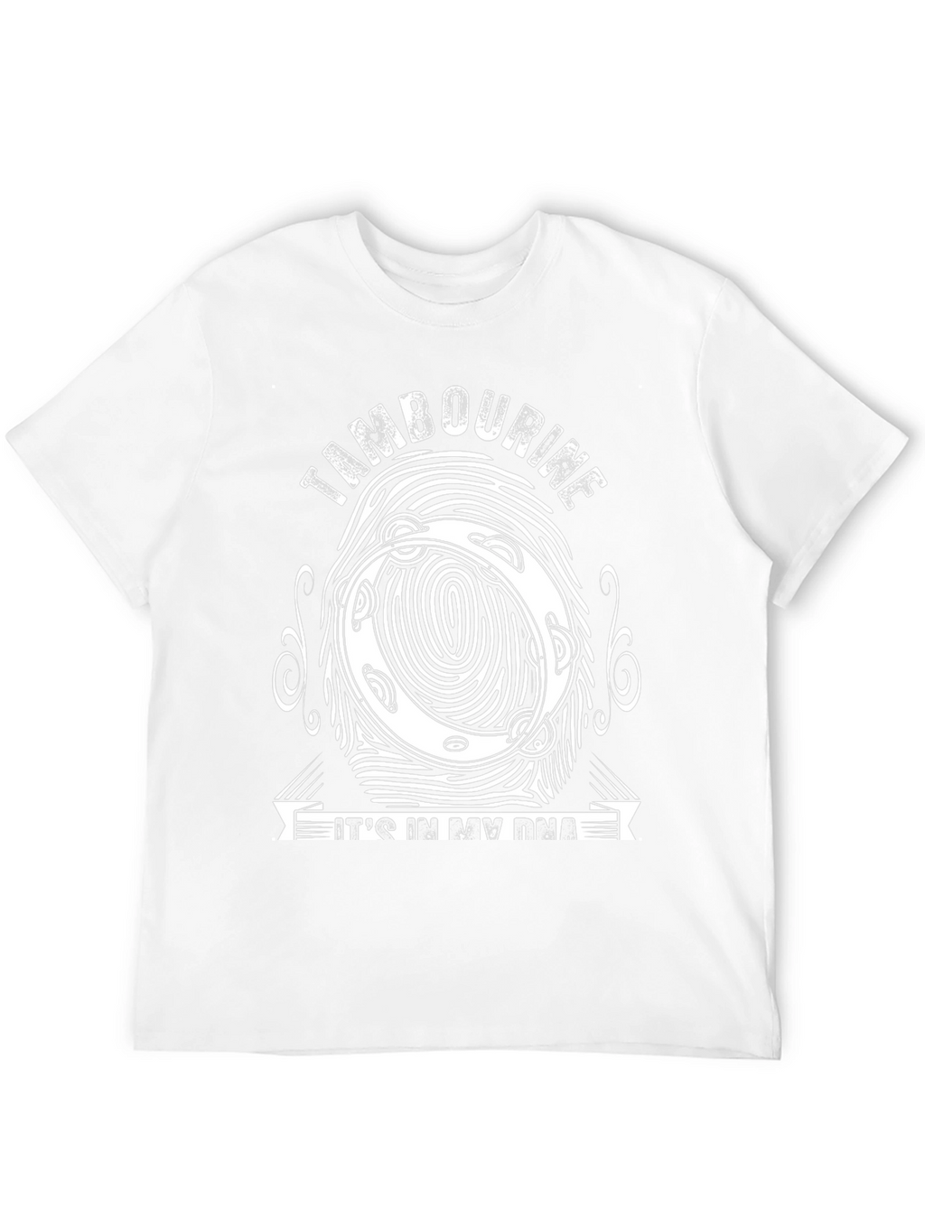 Tambourine DNA Graphic Tee - Musicians T-Shirt