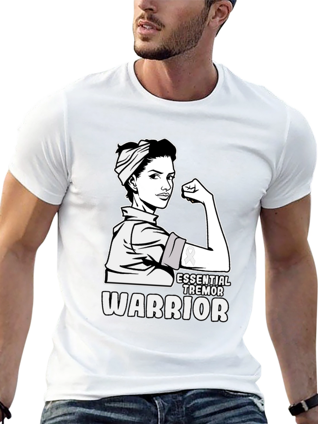 Essential Tremor Warrior T-Shirt - Stand Strong
