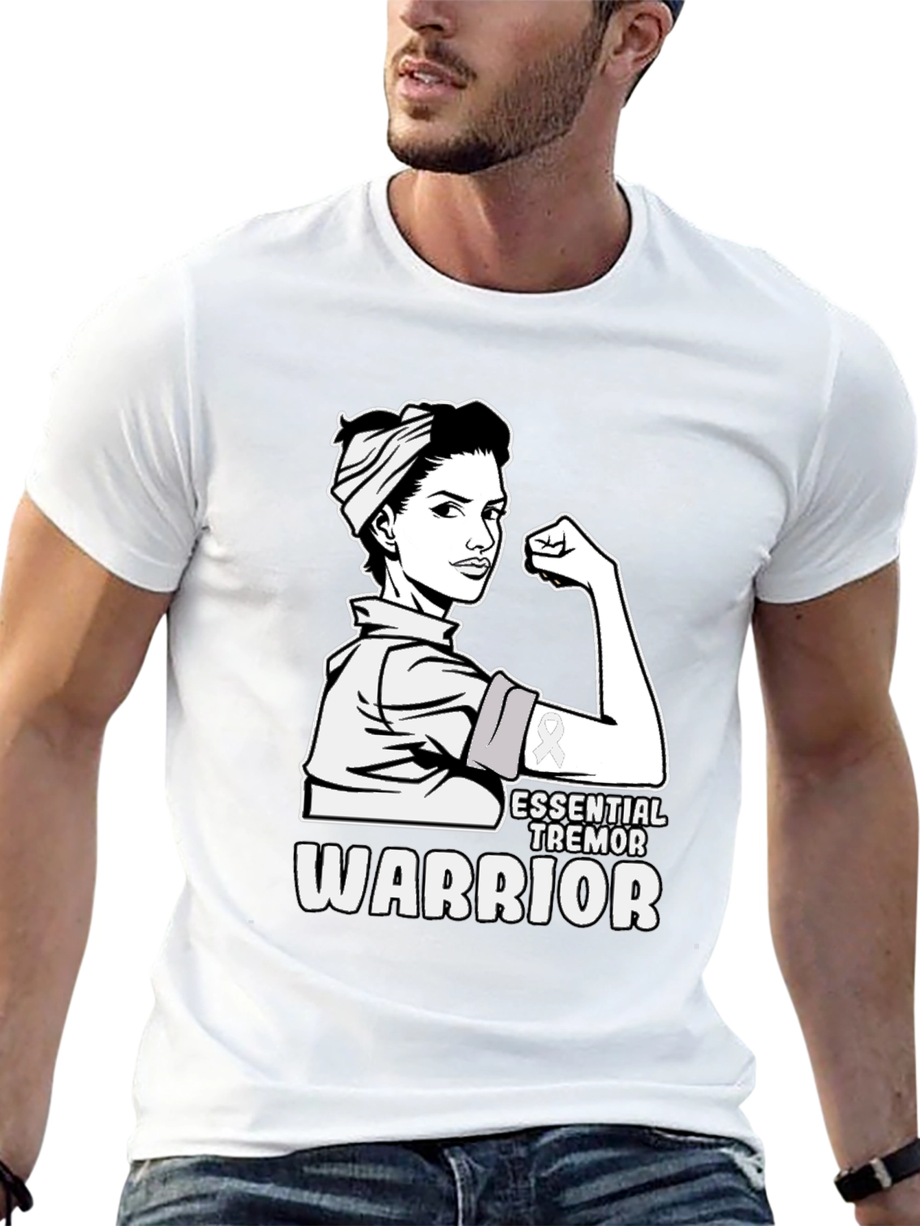 Essential Tremor Warrior T-Shirt - Stand Strong