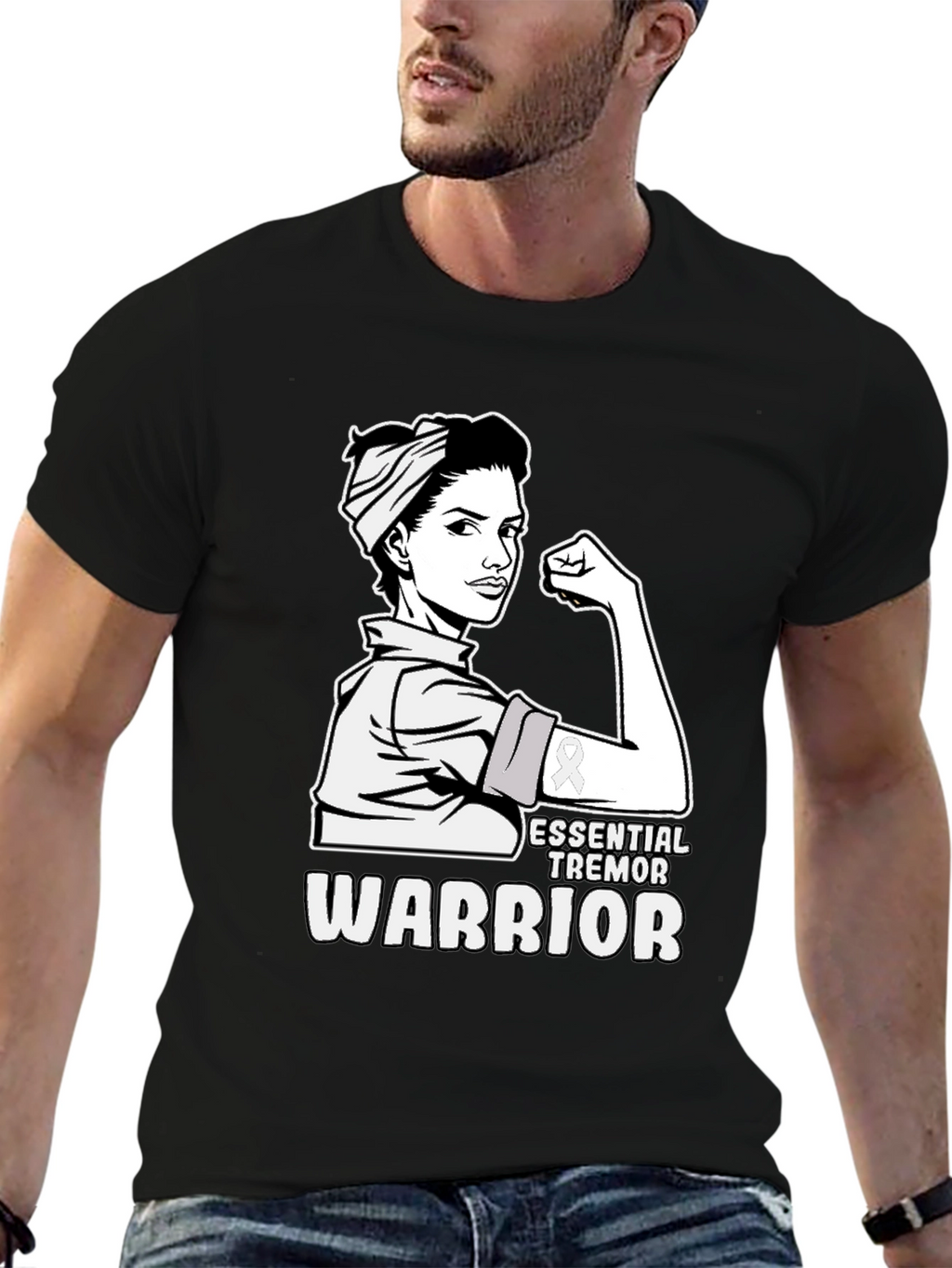 Essential Tremor Warrior T-Shirt - Stand Strong