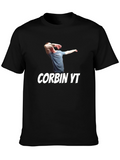 Corbin YT Black Graphic T-Shirt