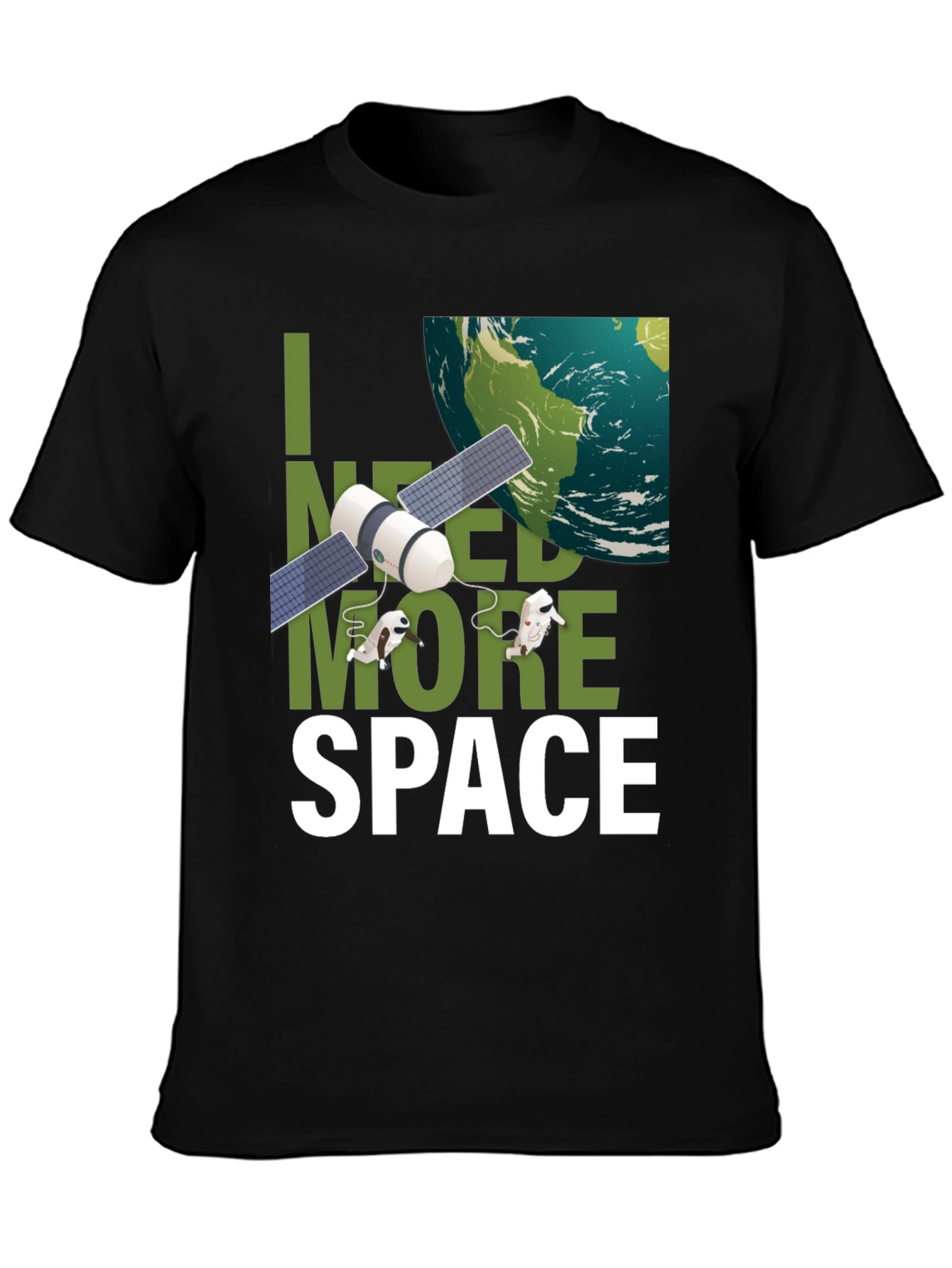 I Need More Space Funny Graphic T-Shirt