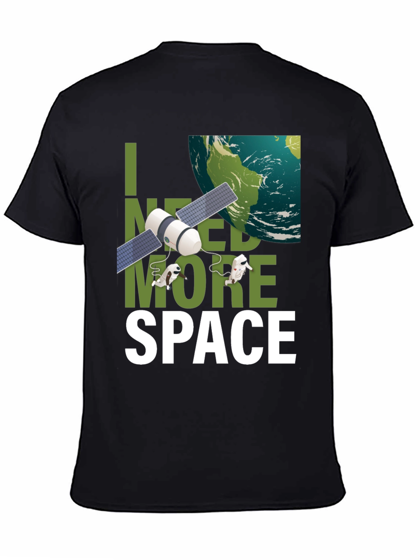 I Need More Space Funny Graphic T-Shirt