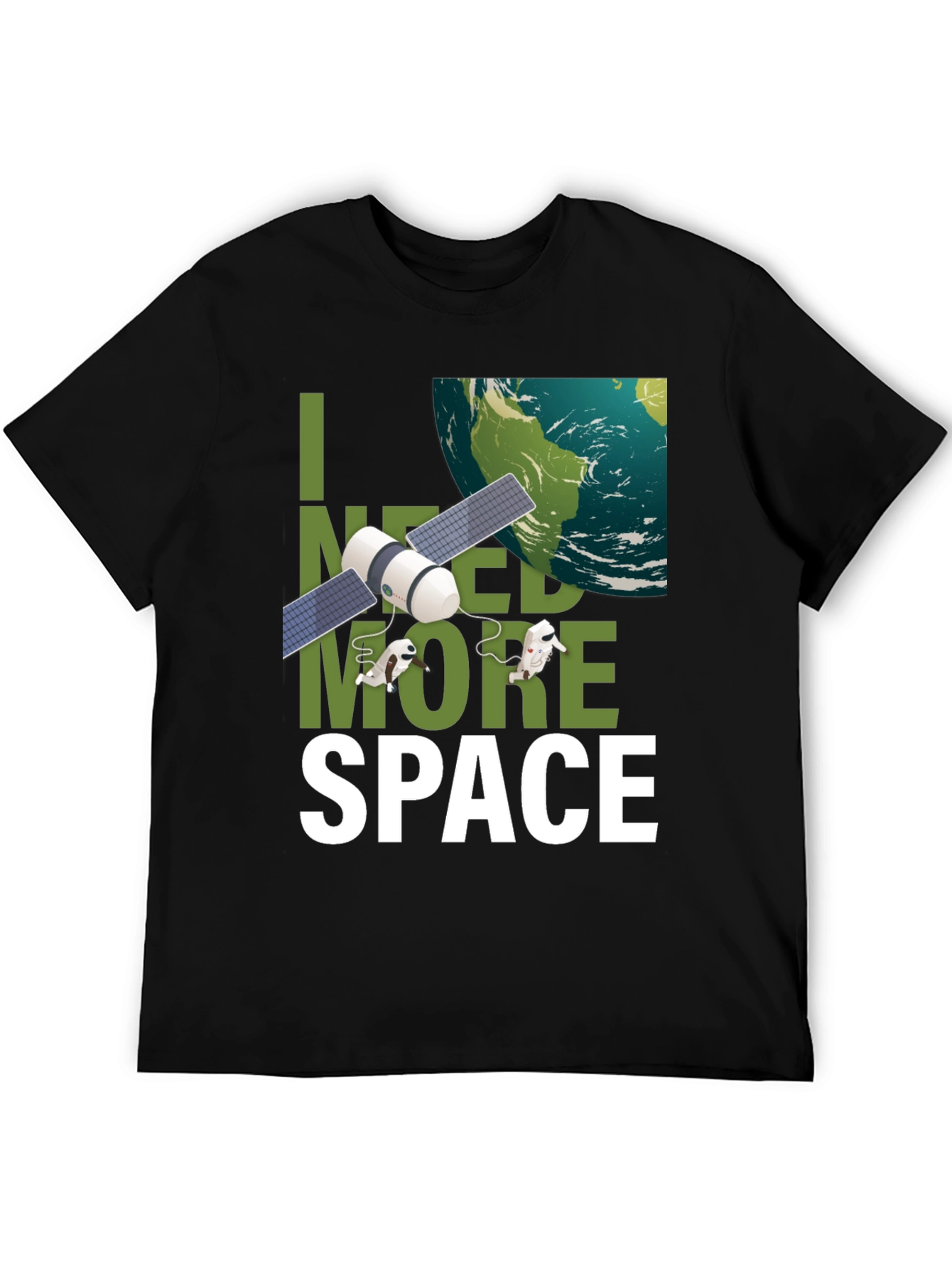 I Need More Space Funny Graphic T-Shirt