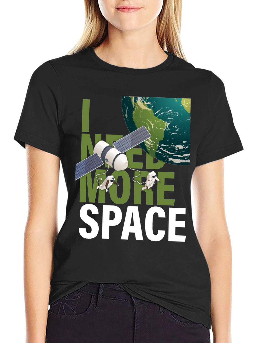 I Need More Space Funny Graphic T-Shirt