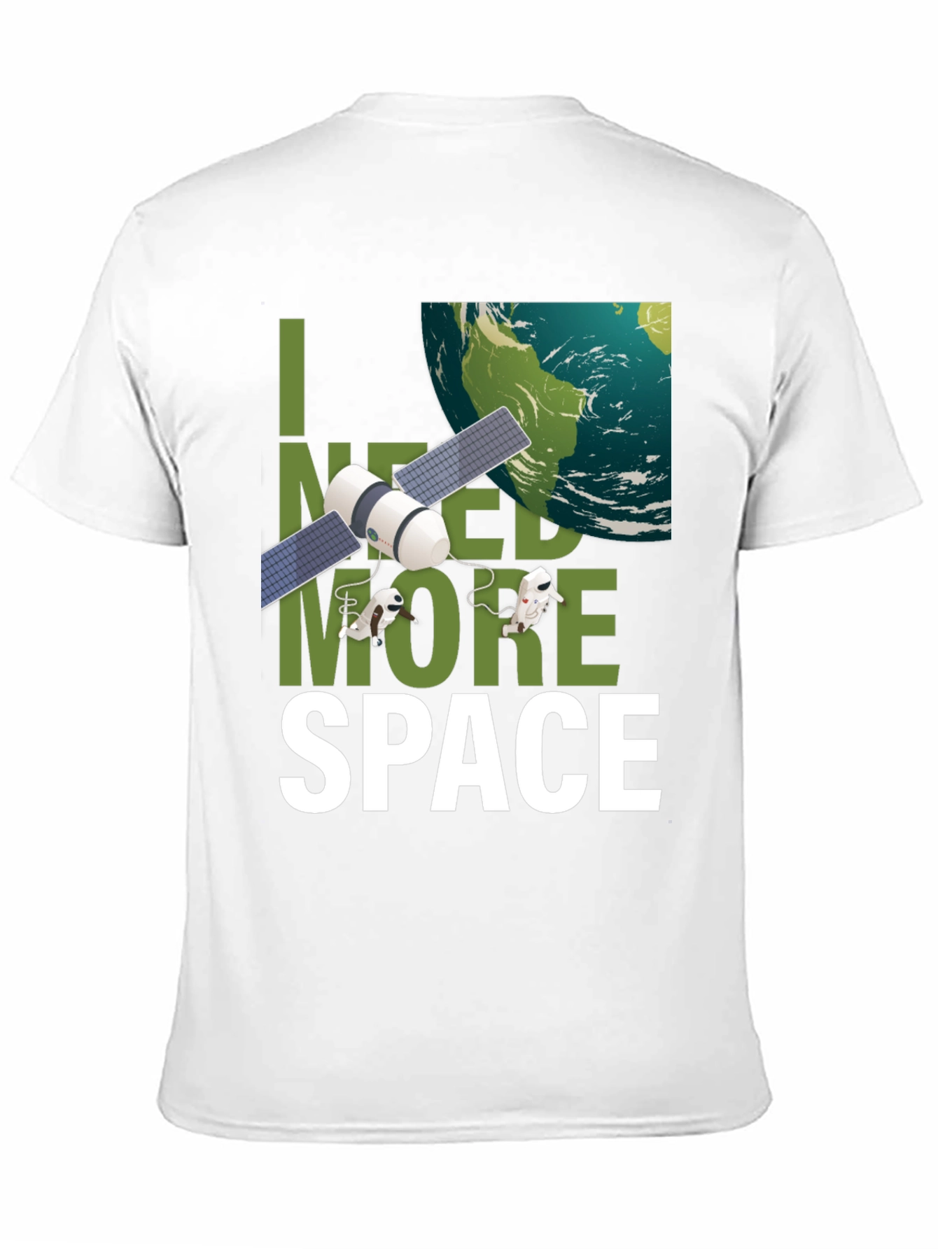 I Need More Space Funny Graphic T-Shirt