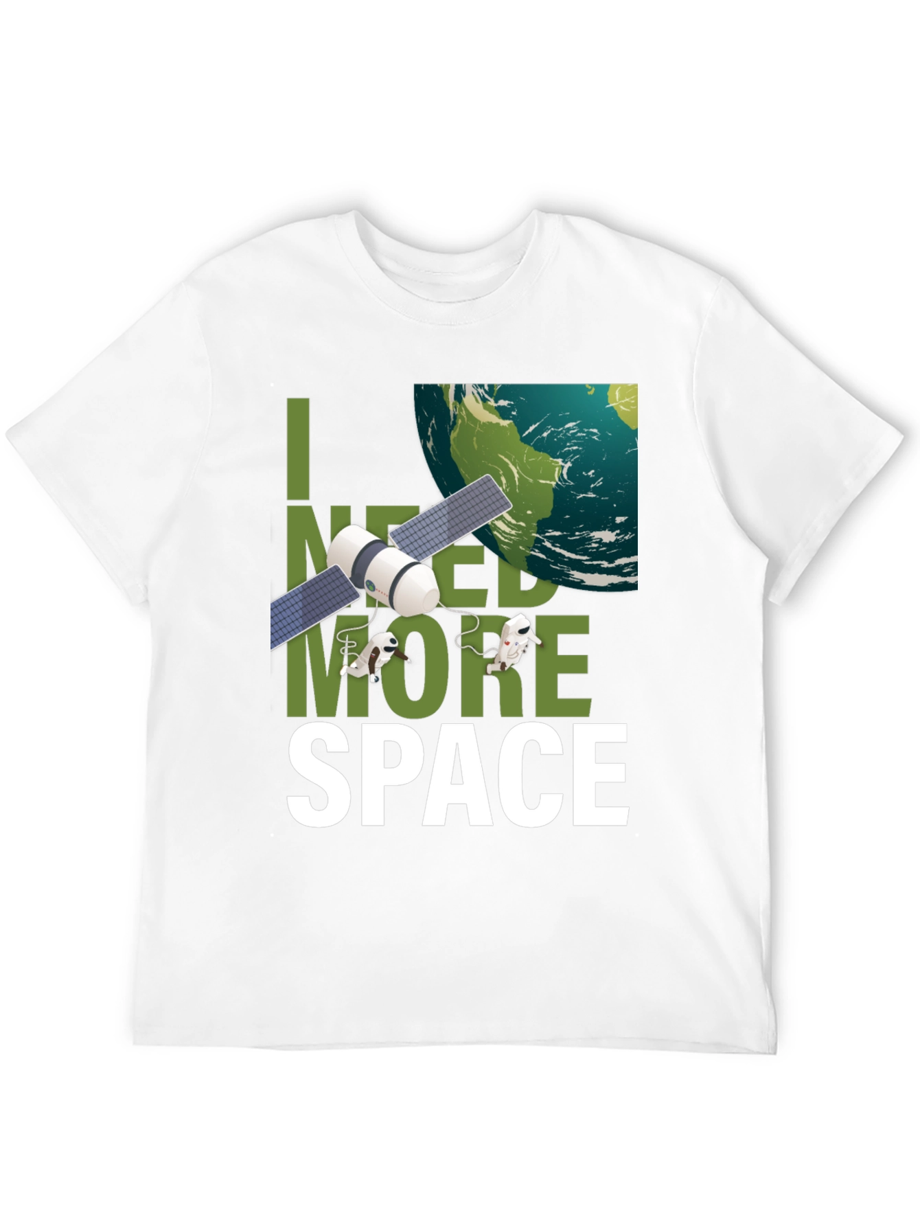 I Need More Space Funny Graphic T-Shirt