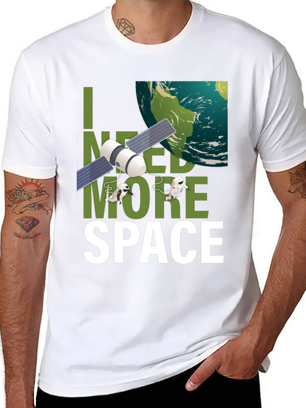 I Need More Space Funny Graphic T-Shirt