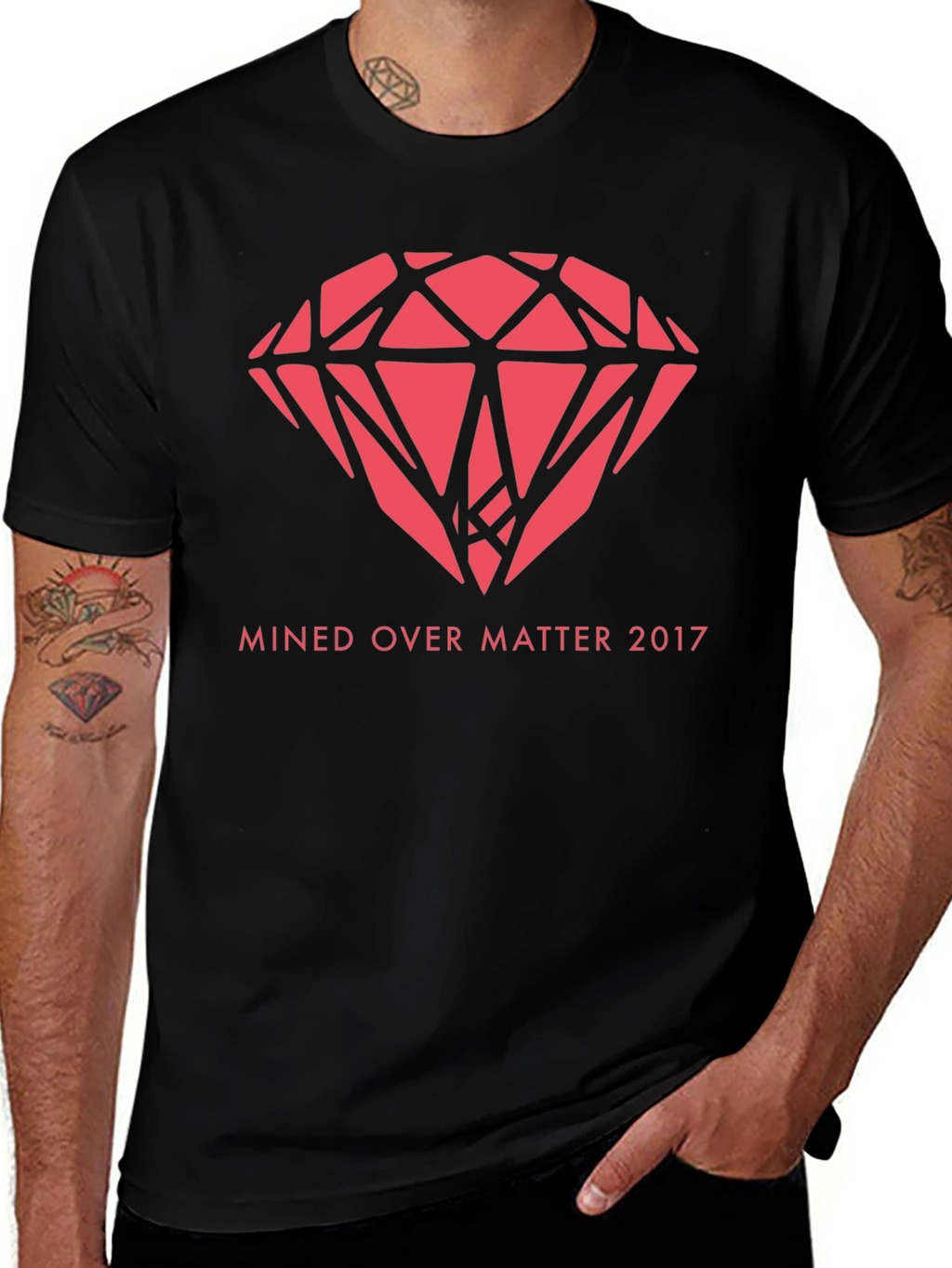 Mined Over Matter 2017 Graphic Tee - Black