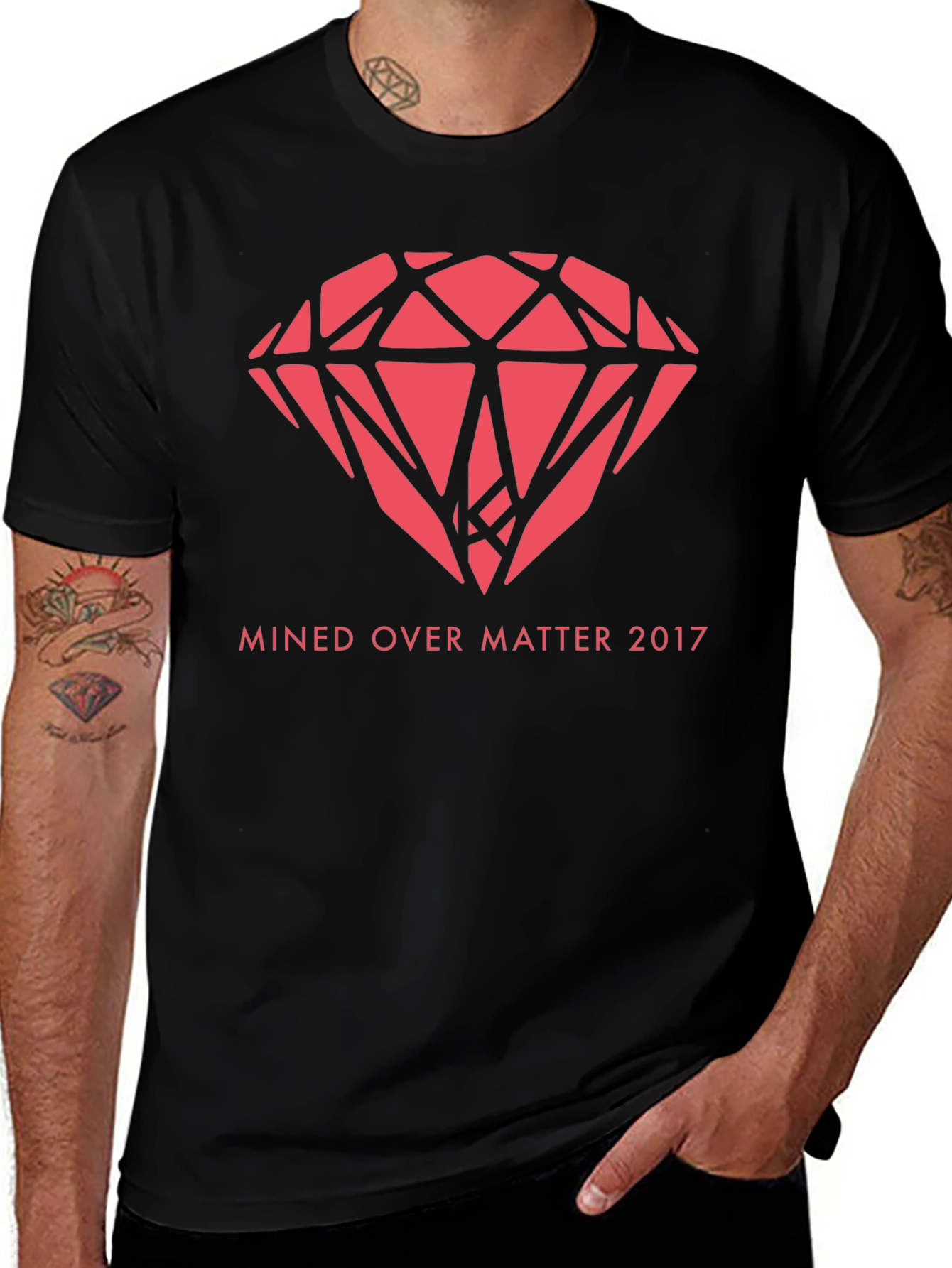 Mined Over Matter 2017 Graphic Tee - Black