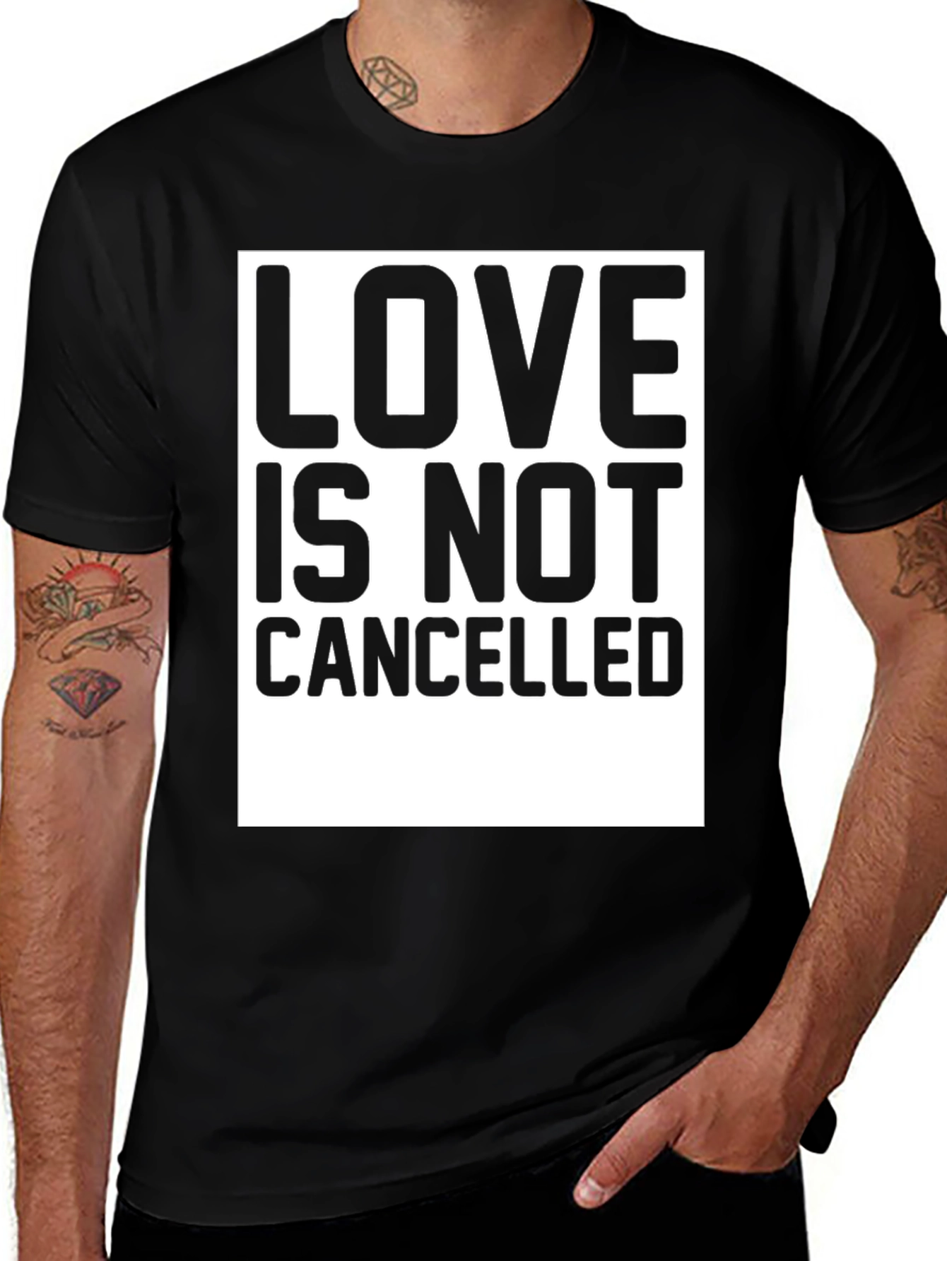Love Is Not Cancelled Graphic T-Shirt