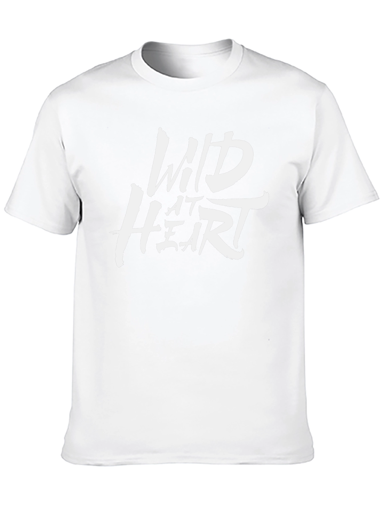 Wild at Heart Graphic Tee - Black Casual T-Shirt
