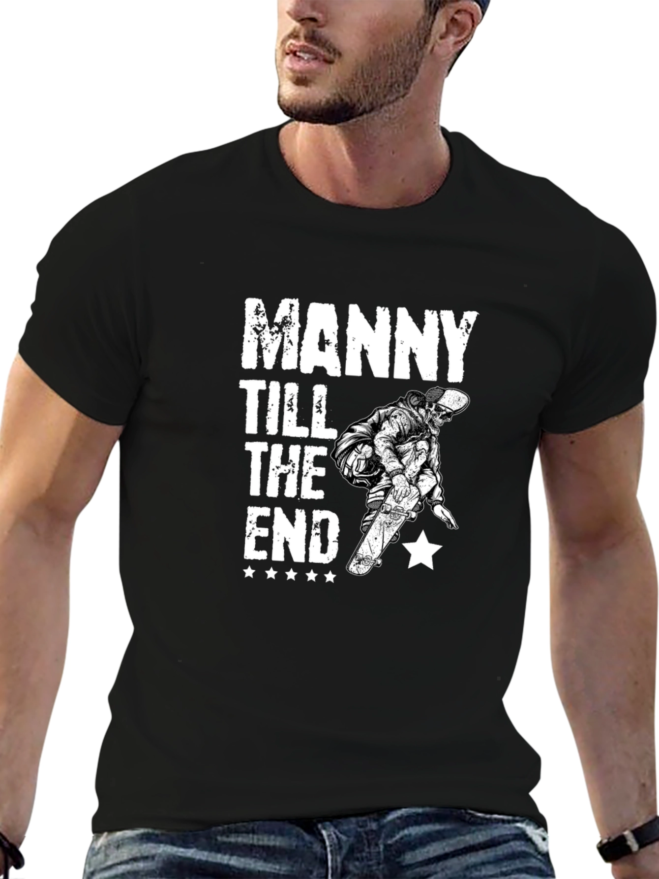 Manny Till The End Graphic T-Shirt