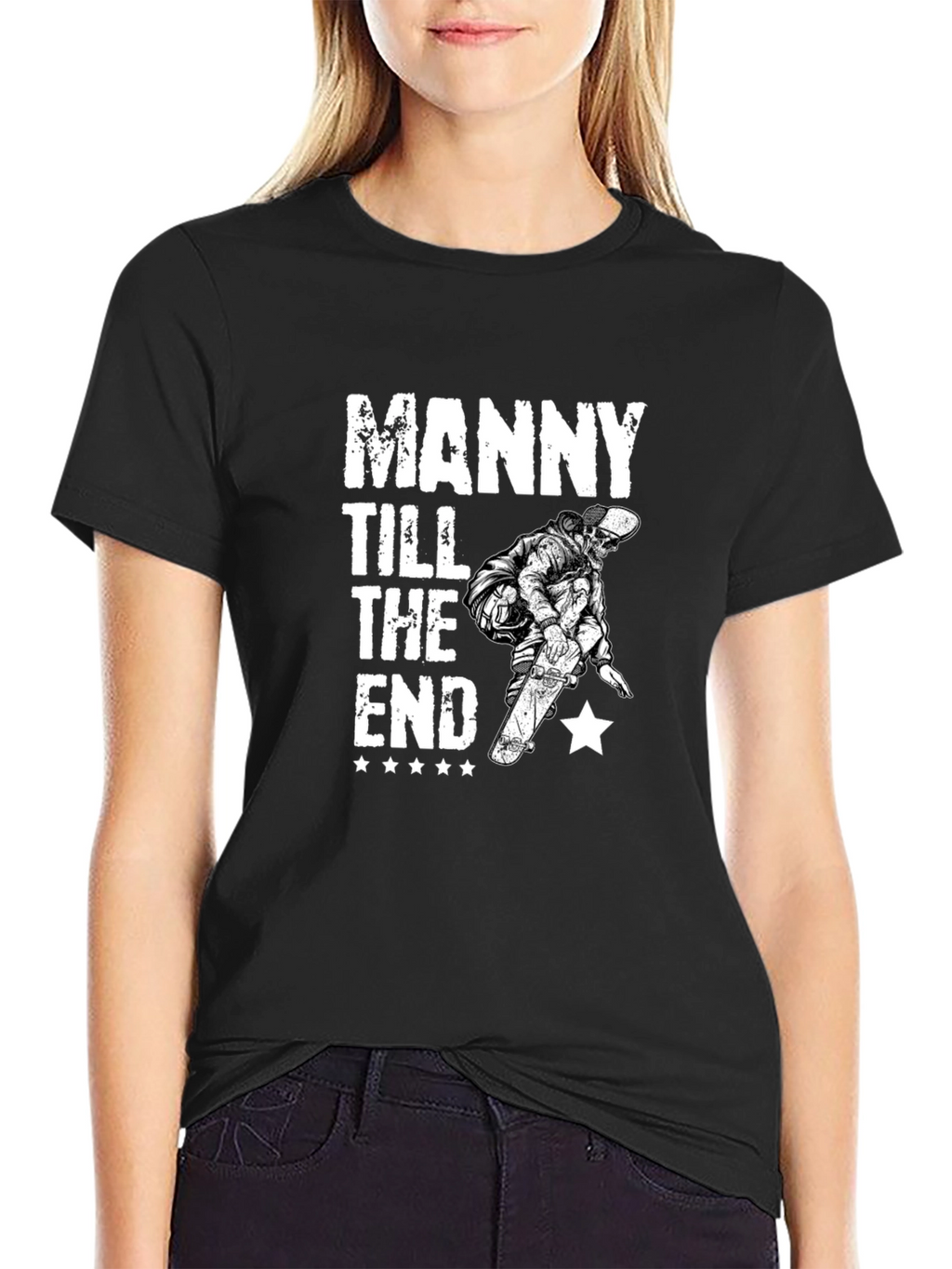 Manny Till The End Graphic T-Shirt