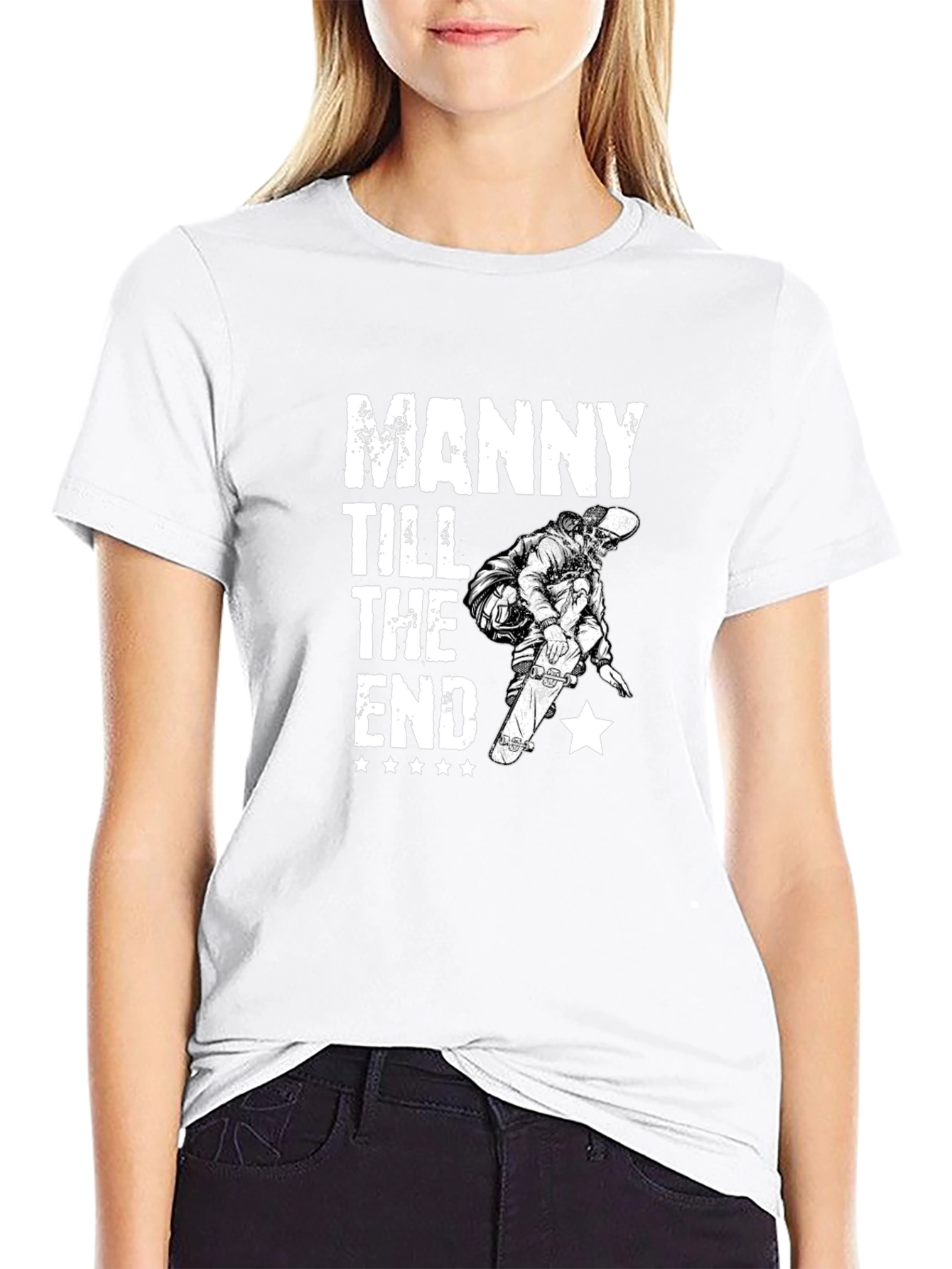 Manny Till The End Graphic T-Shirt