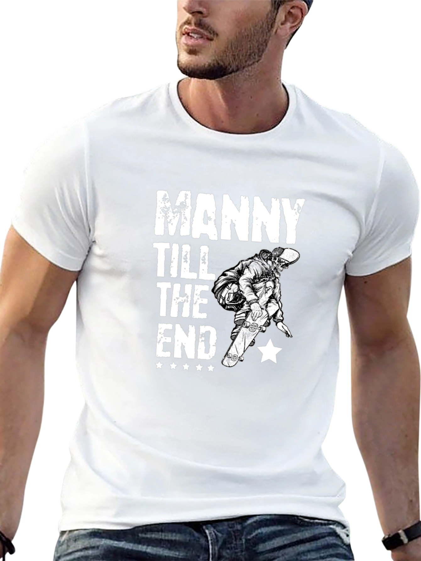 Manny Till The End Graphic T-Shirt