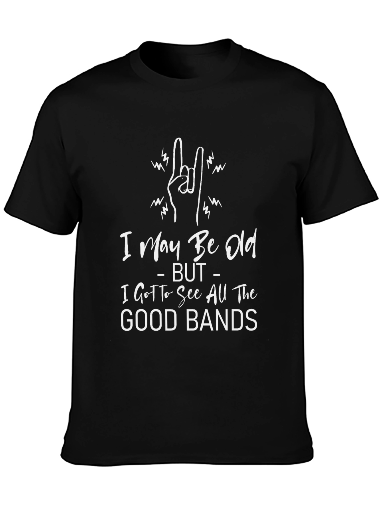 I May Be Old T-Shirt - Rock On Design