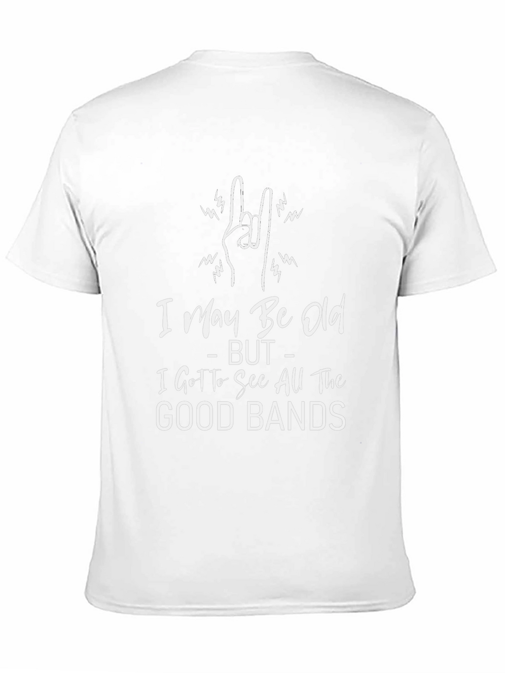 I May Be Old T-Shirt - Rock On Design