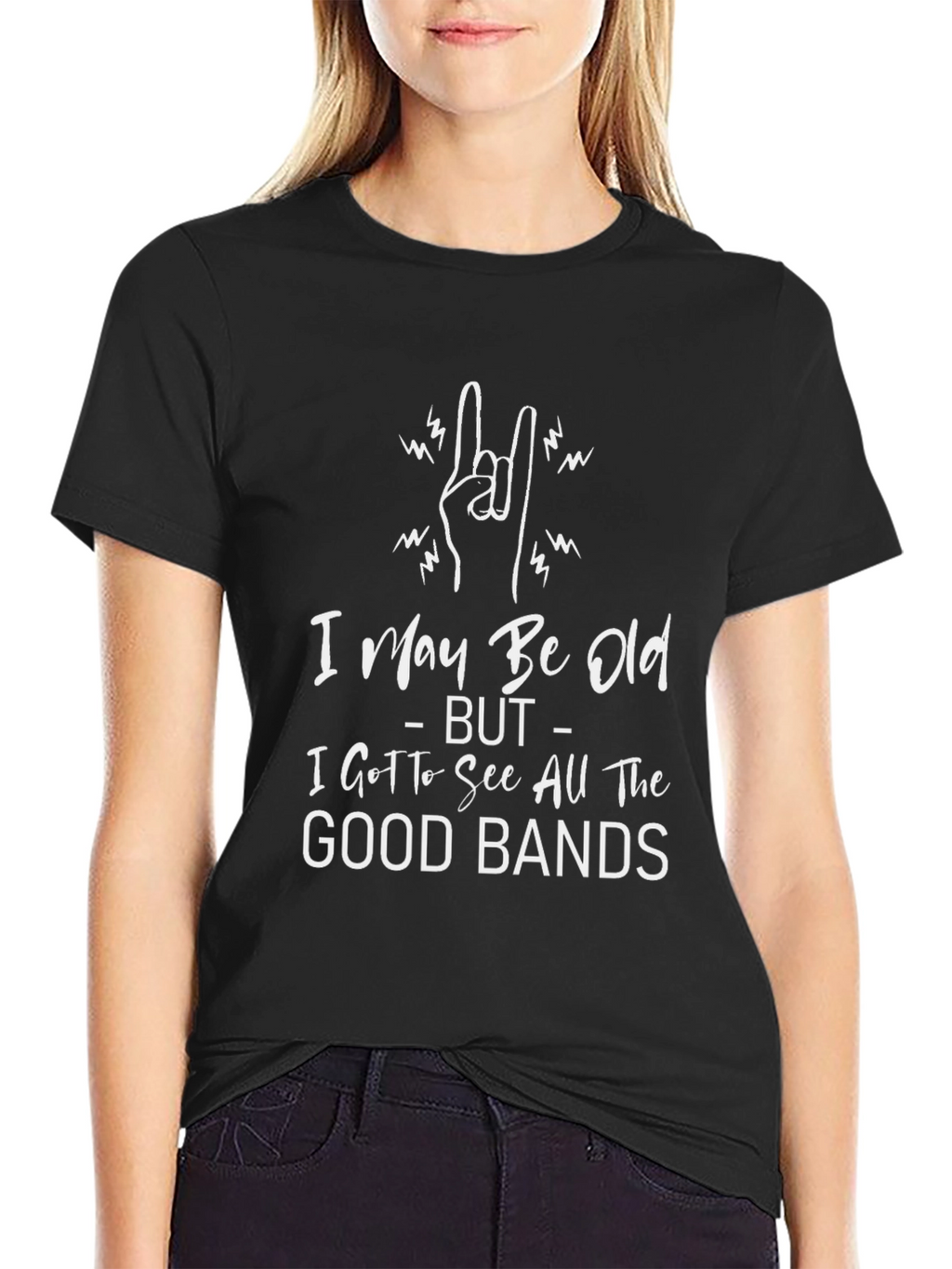 I May Be Old T-Shirt - Rock On Design