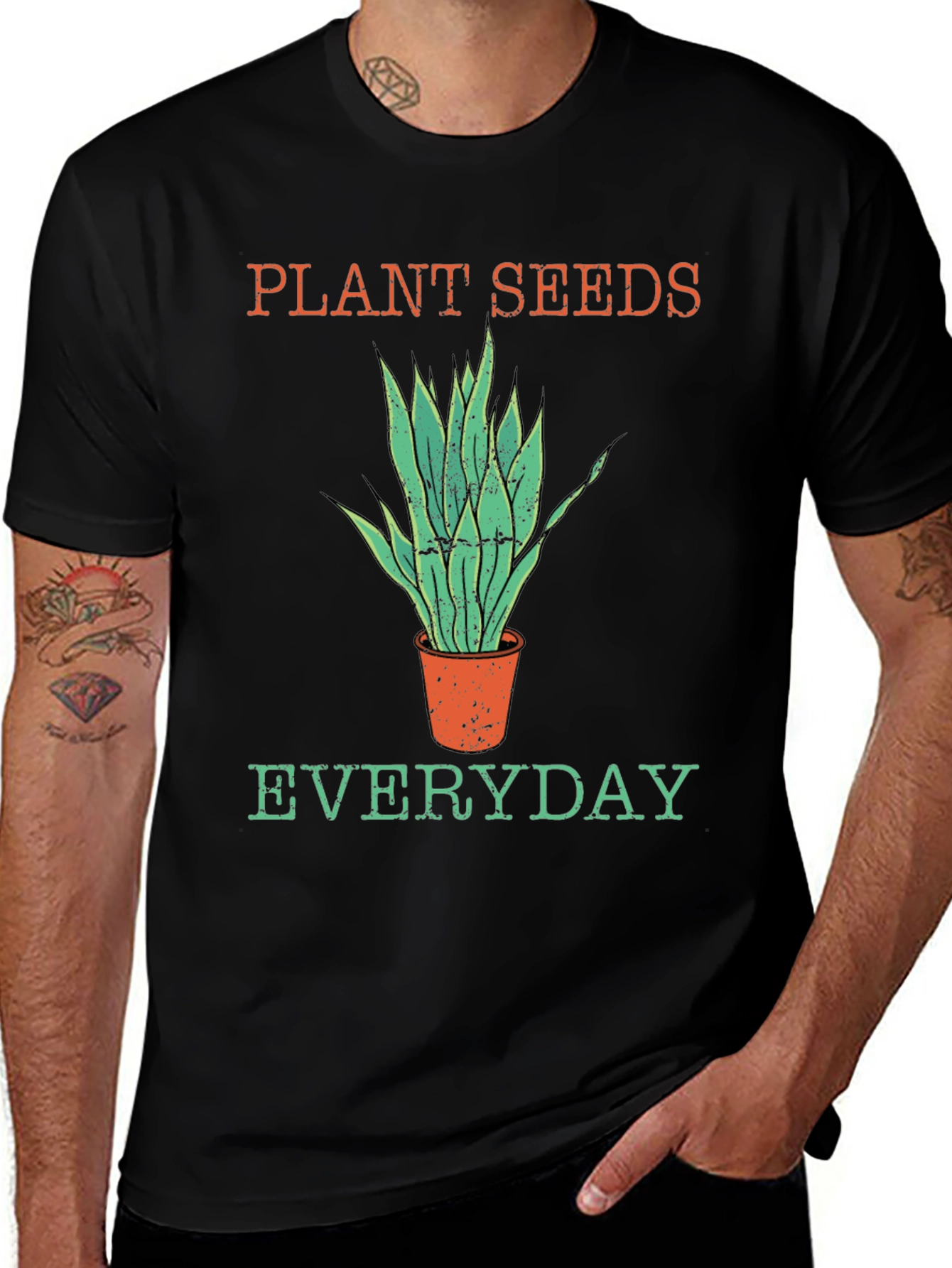 Plant Seeds Everyday Graphic Tee