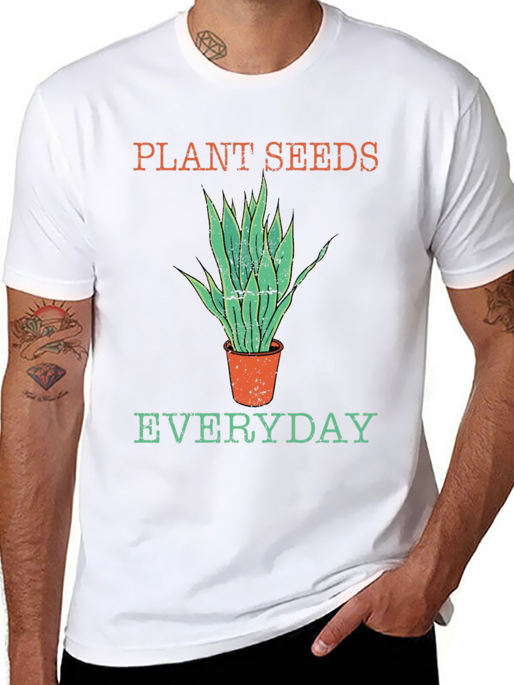 Plant Seeds Everyday Graphic Tee
