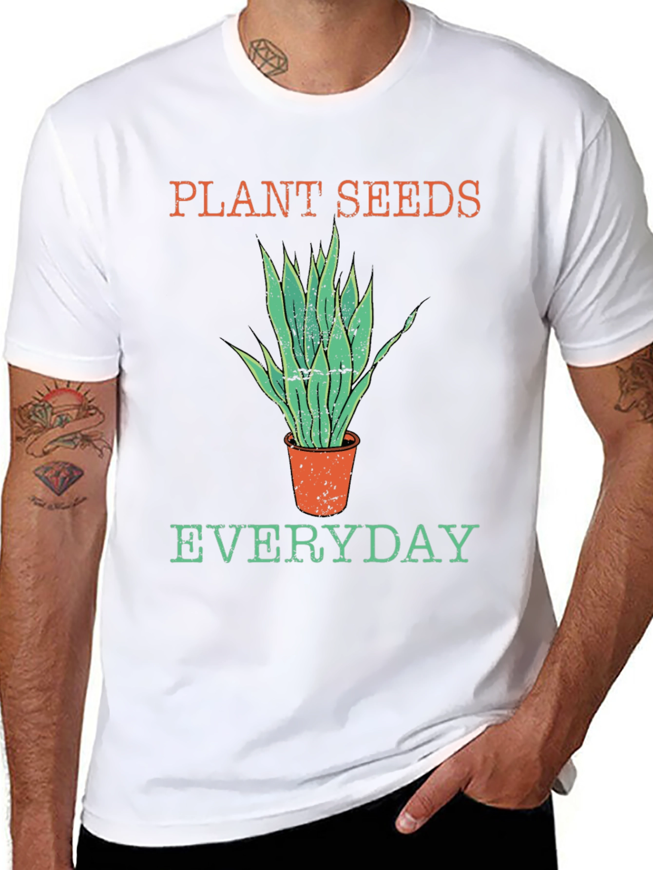Plant Seeds Everyday Graphic Tee