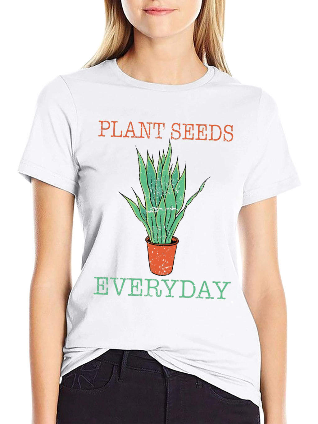 Plant Seeds Everyday Graphic Tee