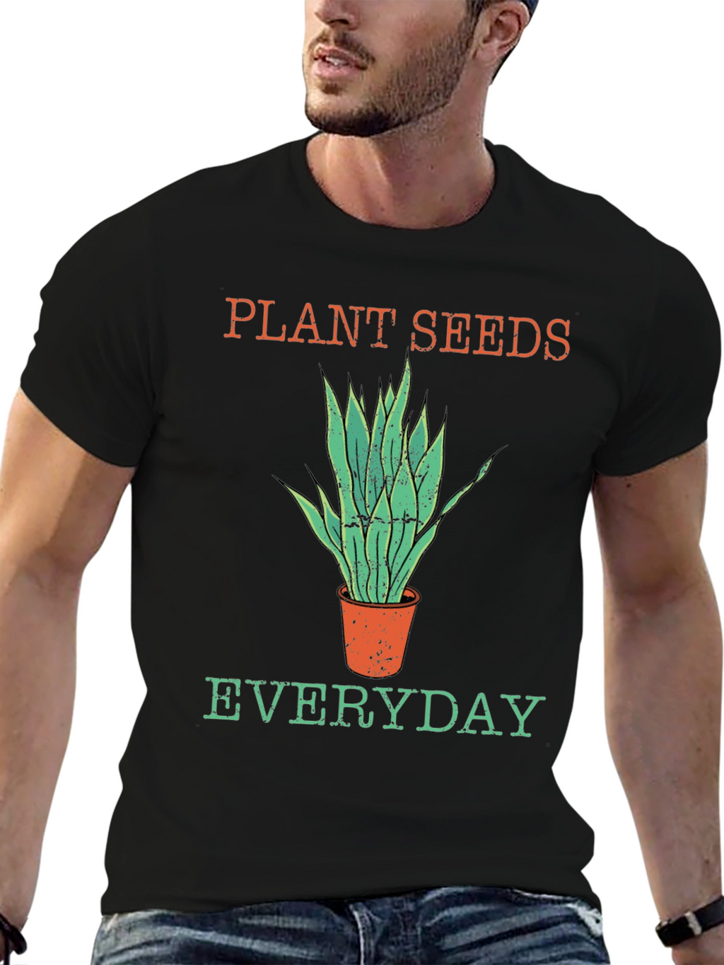 Plant Seeds Everyday Graphic Tee