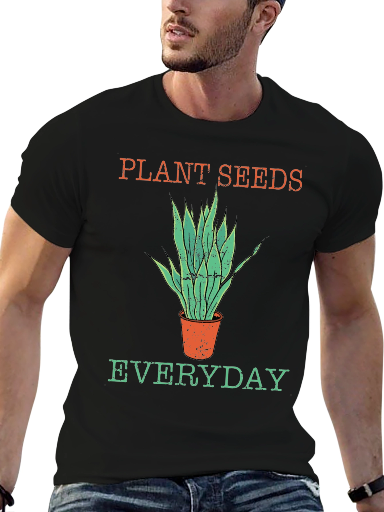 Plant Seeds Everyday Graphic Tee