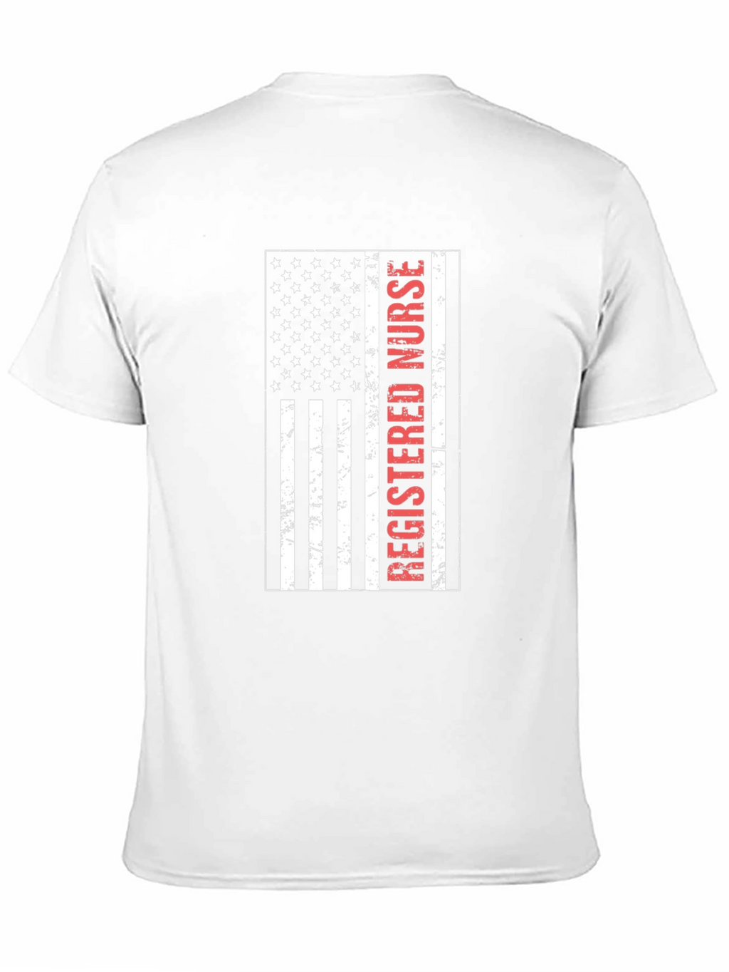 Registered Nurse American Flag T-Shirt