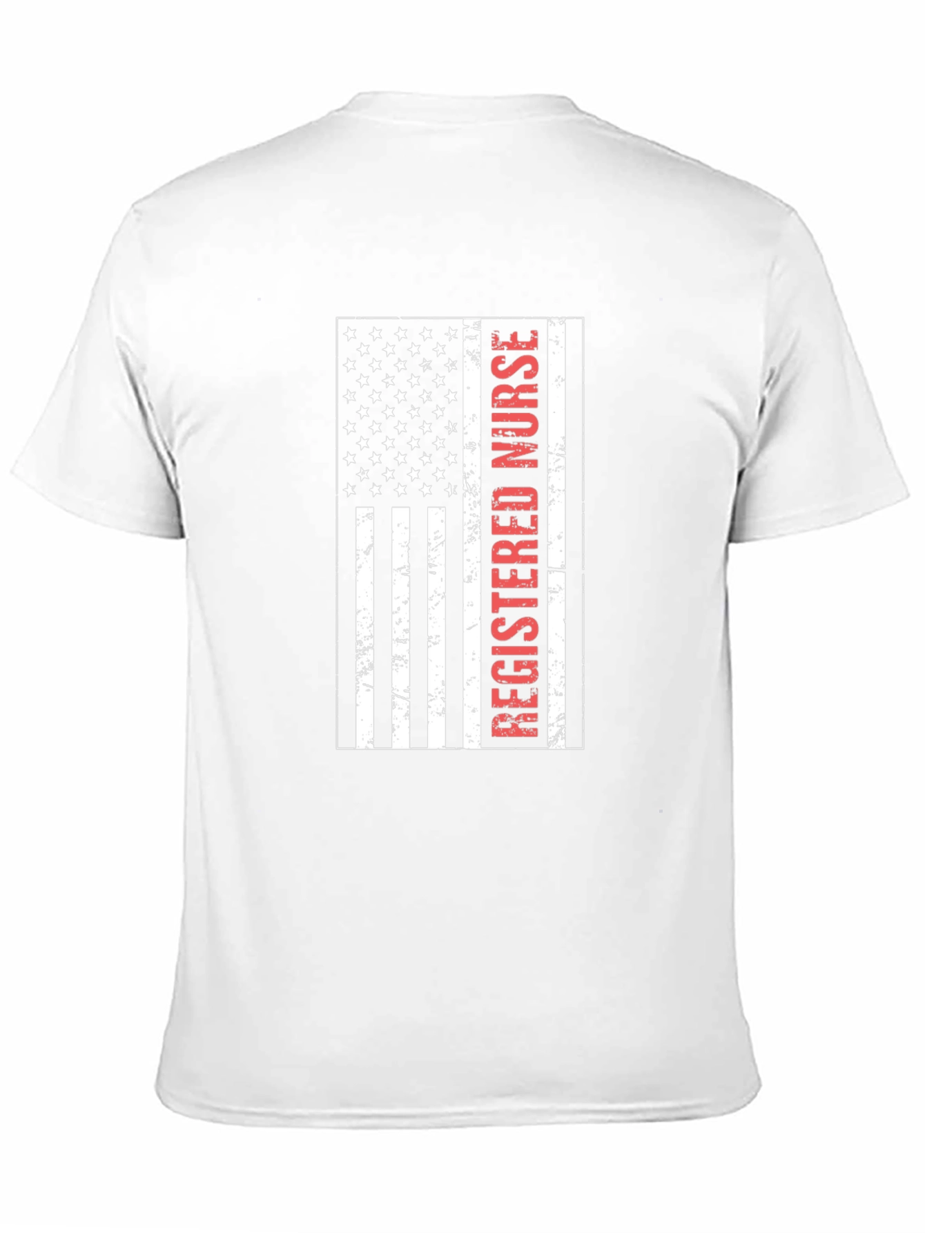 Registered Nurse American Flag T-Shirt