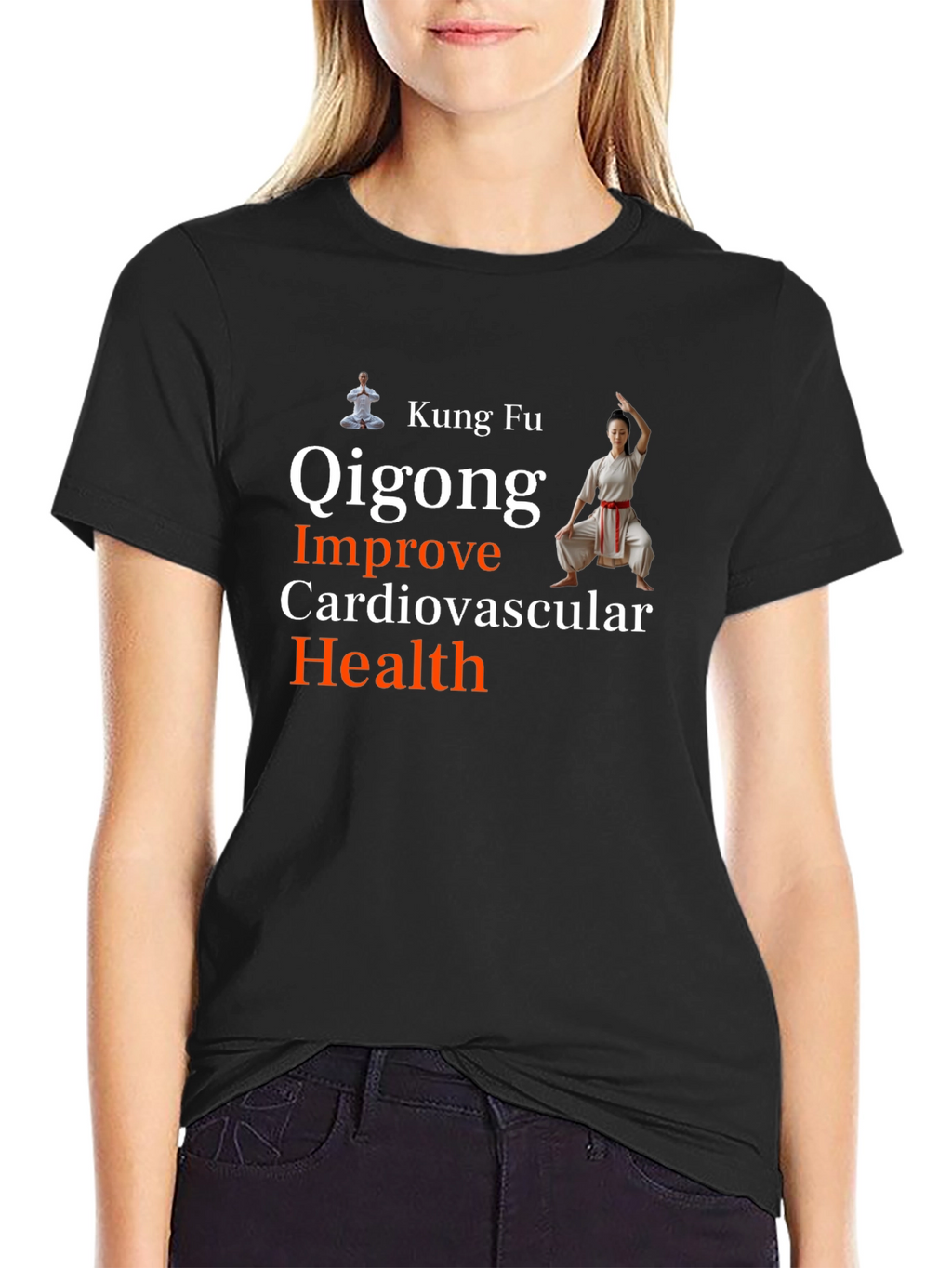 Kung Fu Qigong Cardiovascular Health T-Shirt