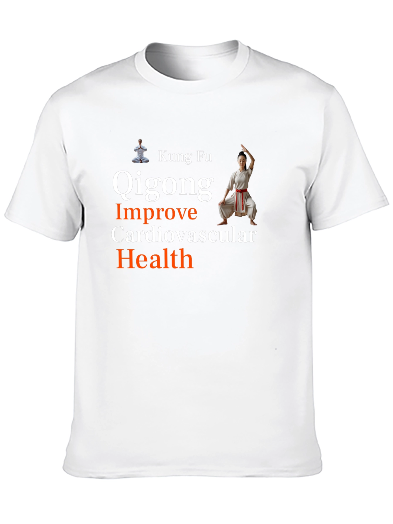 Kung Fu Qigong Cardiovascular Health T-Shirt