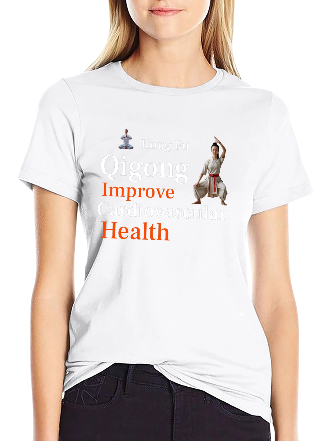 Kung Fu Qigong Cardiovascular Health T-Shirt