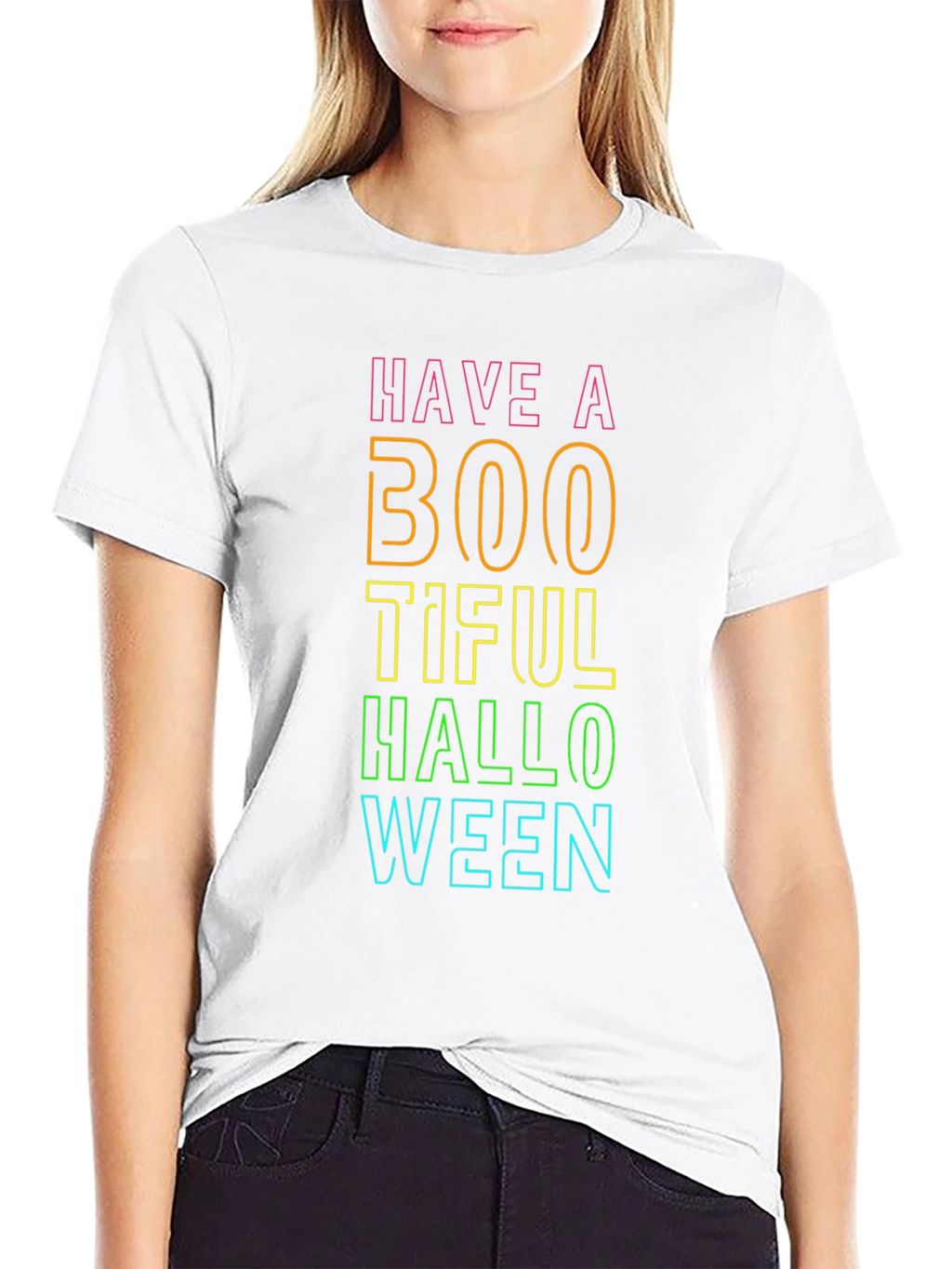 Boo-tiful Halloween T-Shirt - Spooky Season Tee