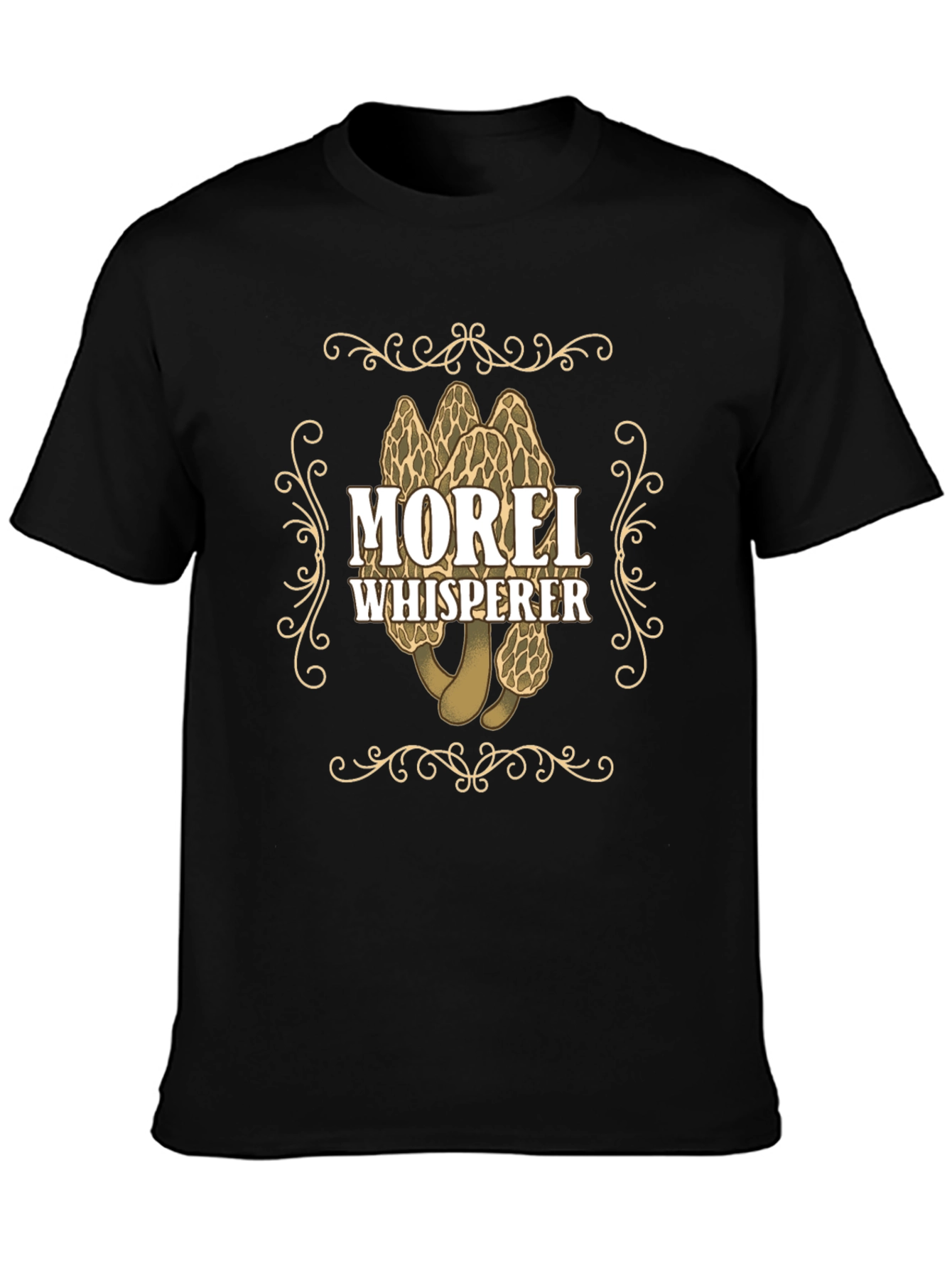 Morel Whisperer Graphic T-Shirt