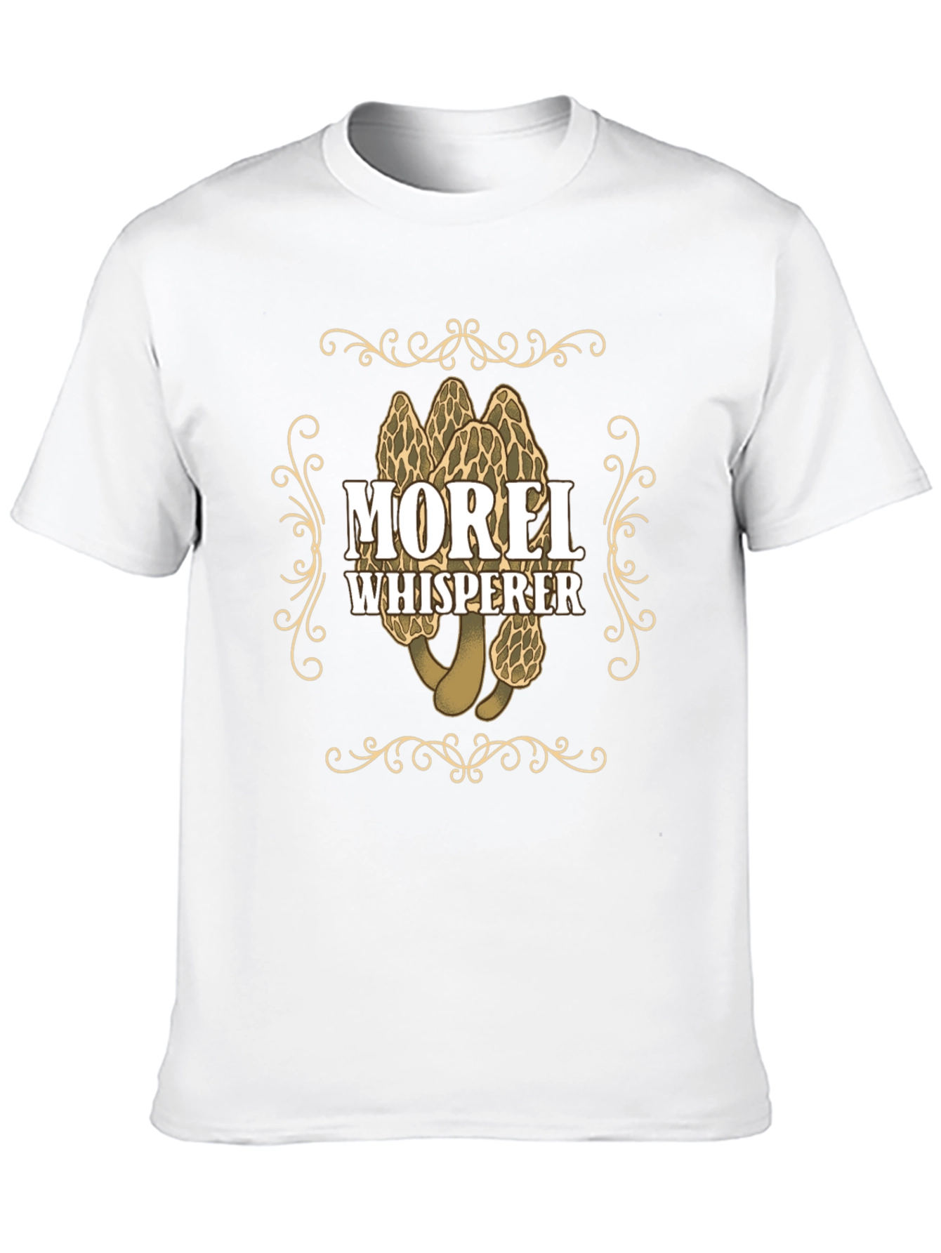 Morel Whisperer Graphic T-Shirt