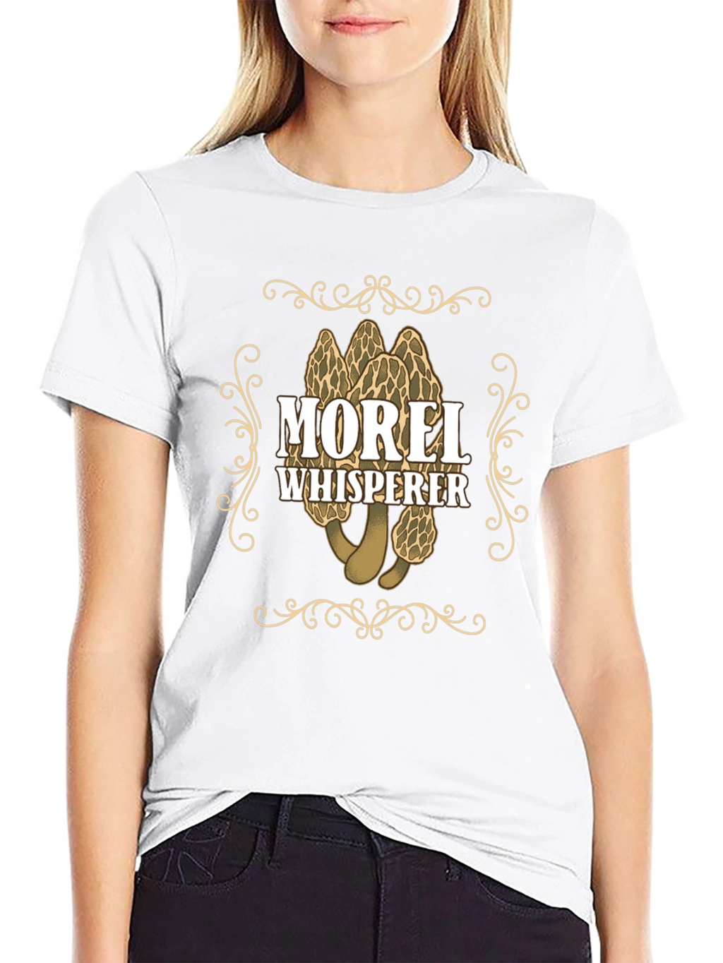 Morel Whisperer Graphic T-Shirt