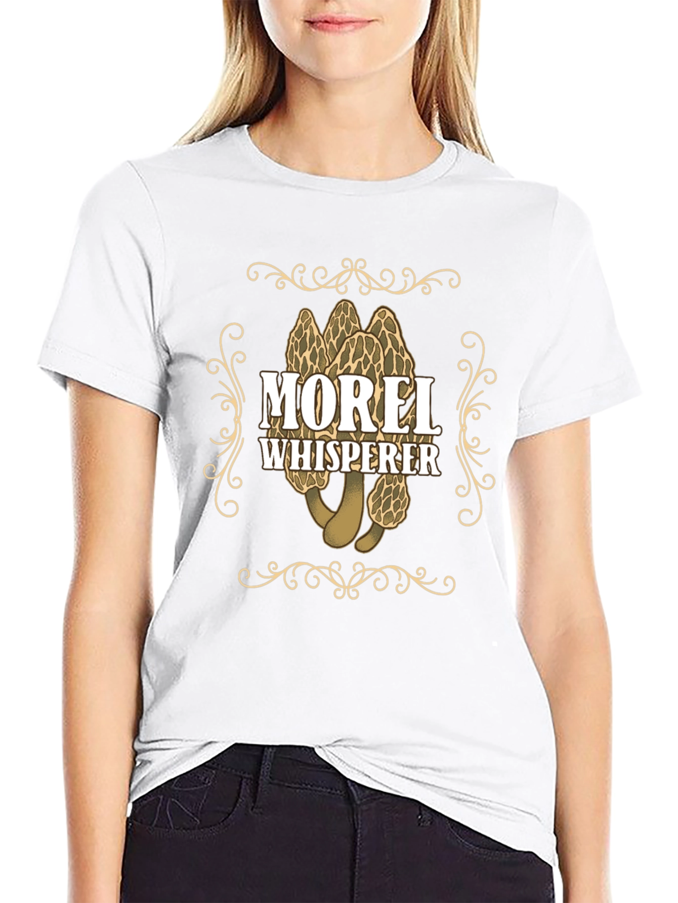 Morel Whisperer Graphic T-Shirt