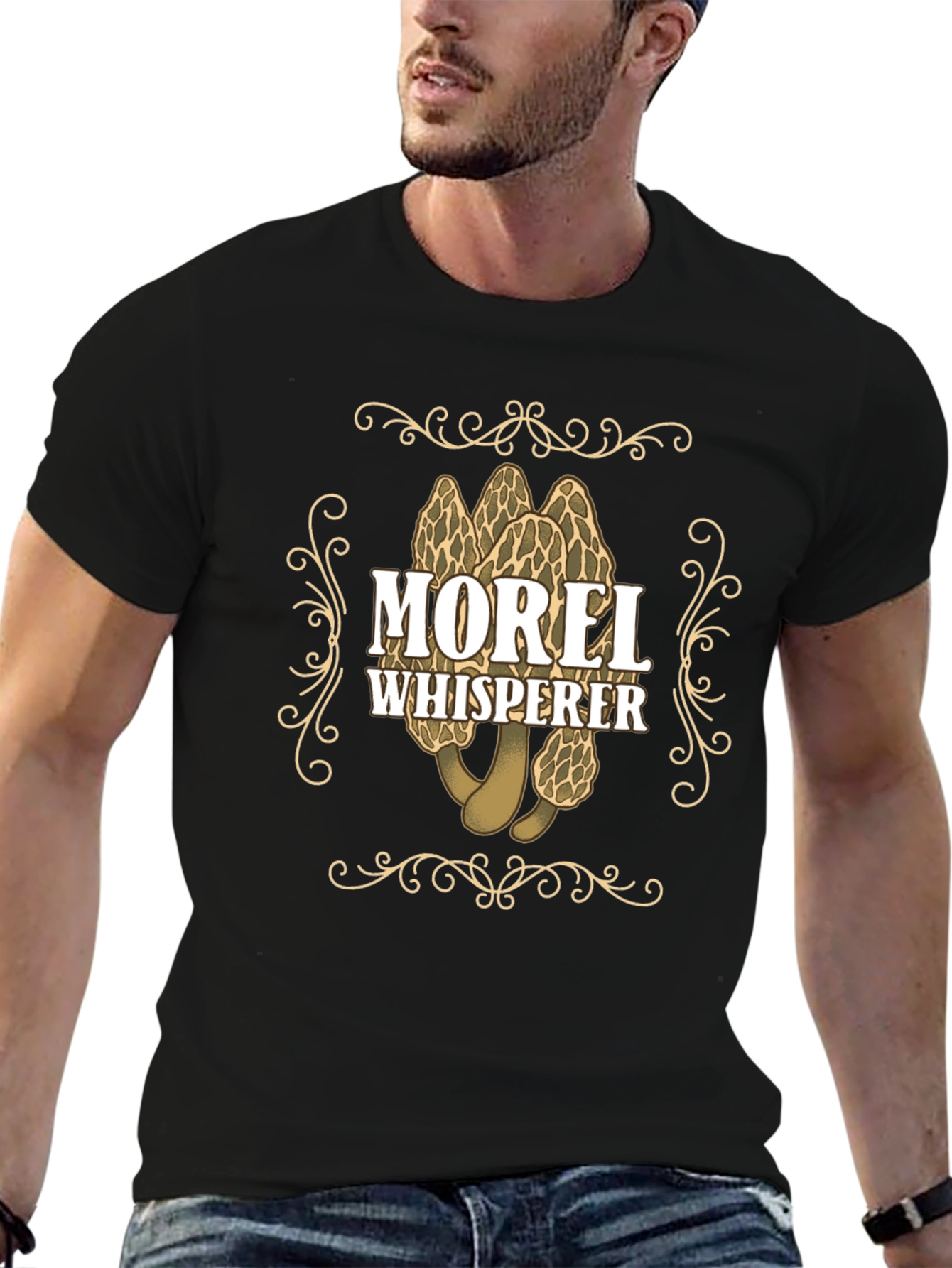 Morel Whisperer Graphic T-Shirt
