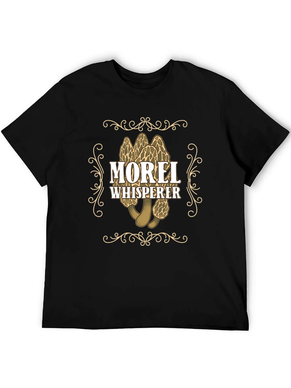 Morel Whisperer Graphic T-Shirt