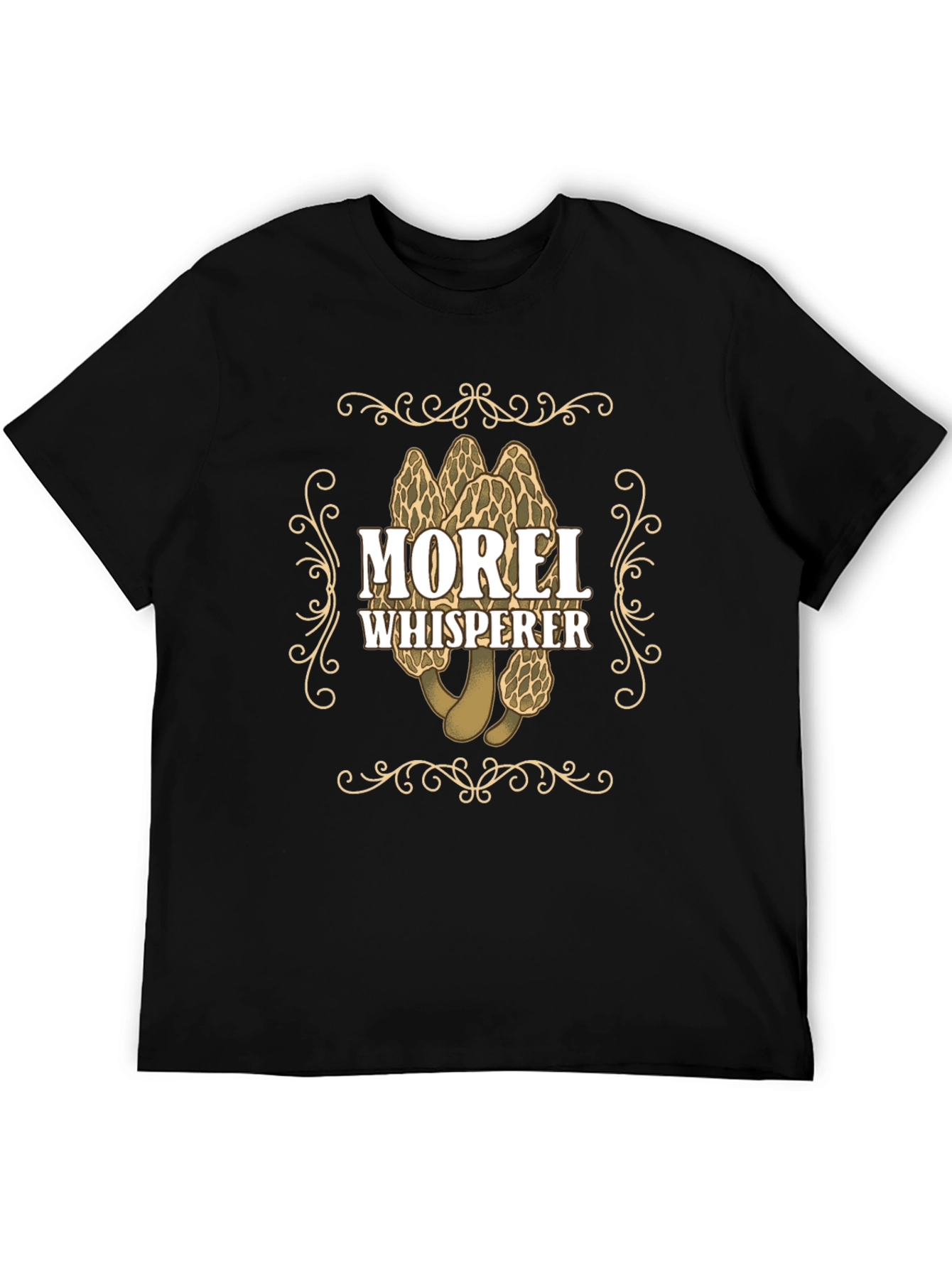 Morel Whisperer Graphic T-Shirt
