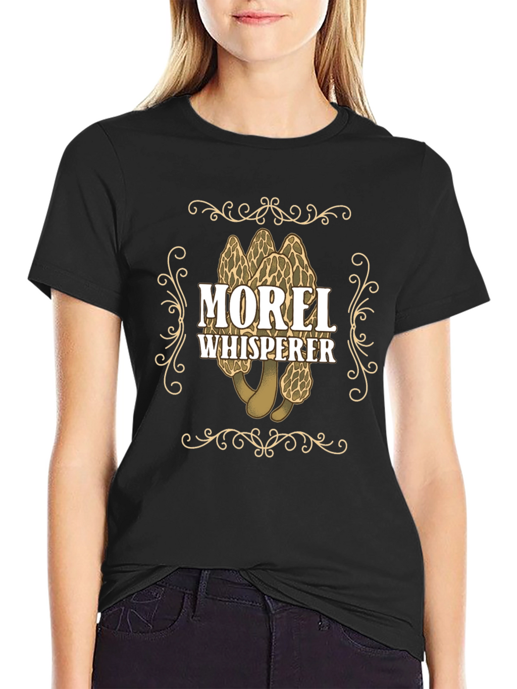 Morel Whisperer Graphic T-Shirt