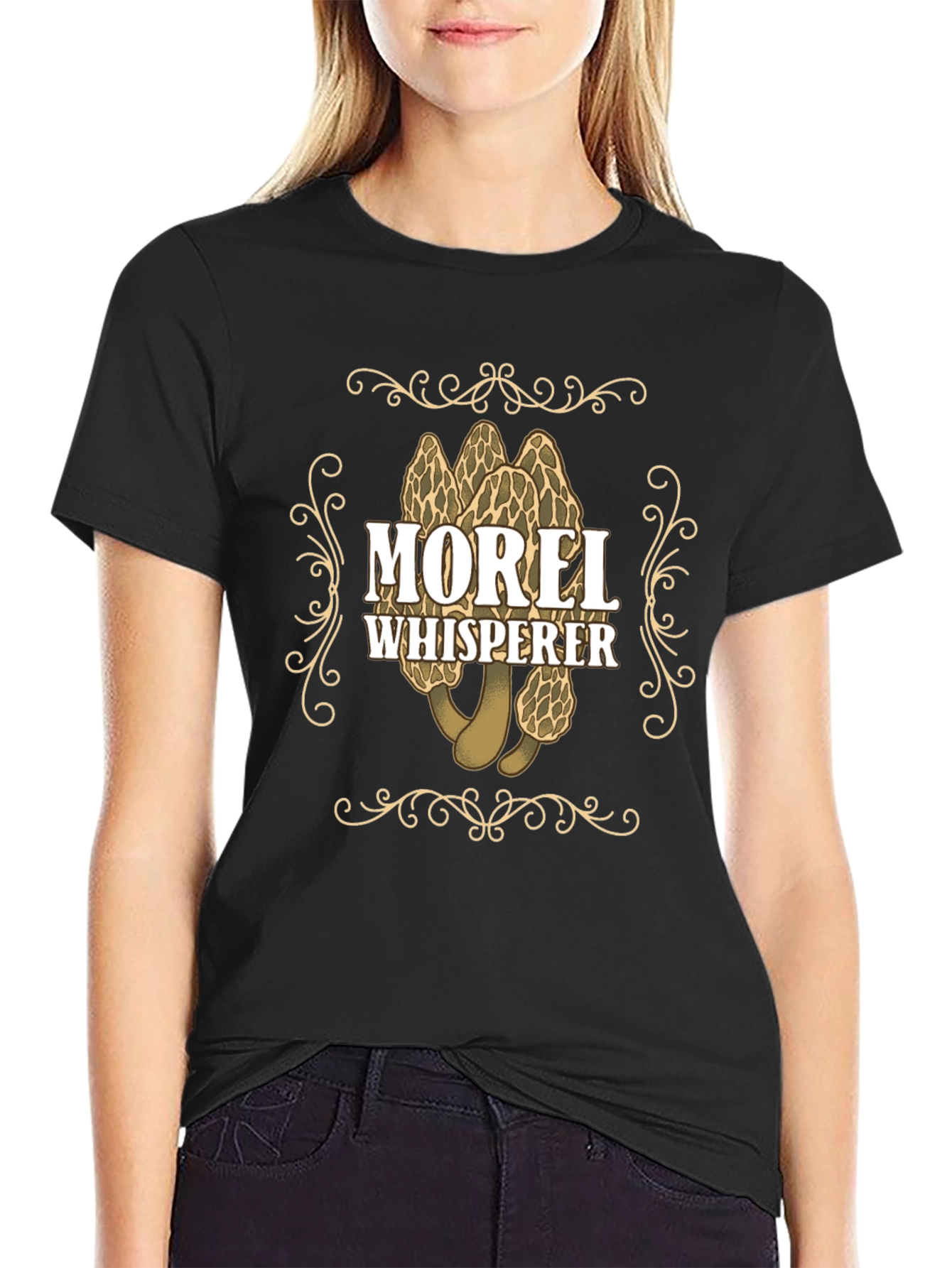 Morel Whisperer Graphic T-Shirt