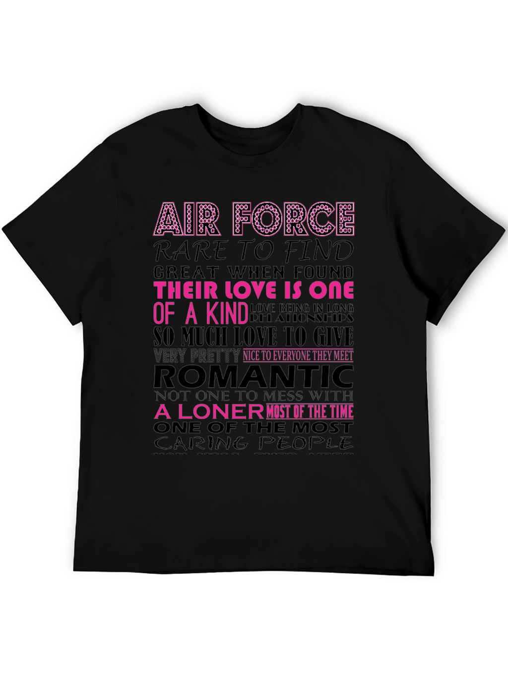 Air Force Romantic A Loner Graphic Tee