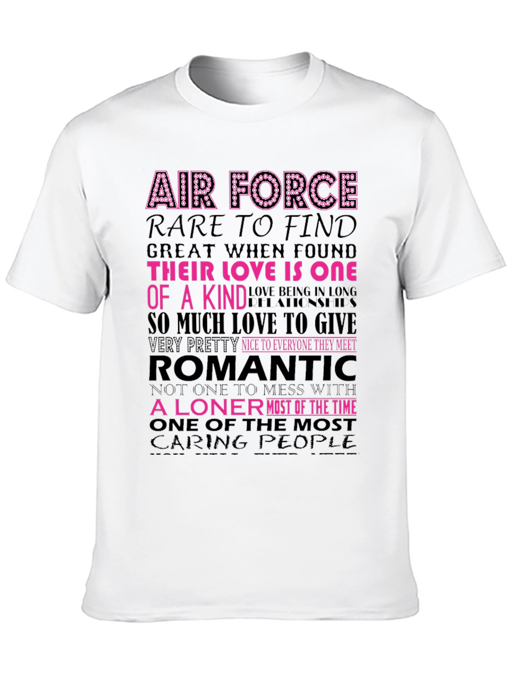 Air Force Romantic A Loner Graphic Tee