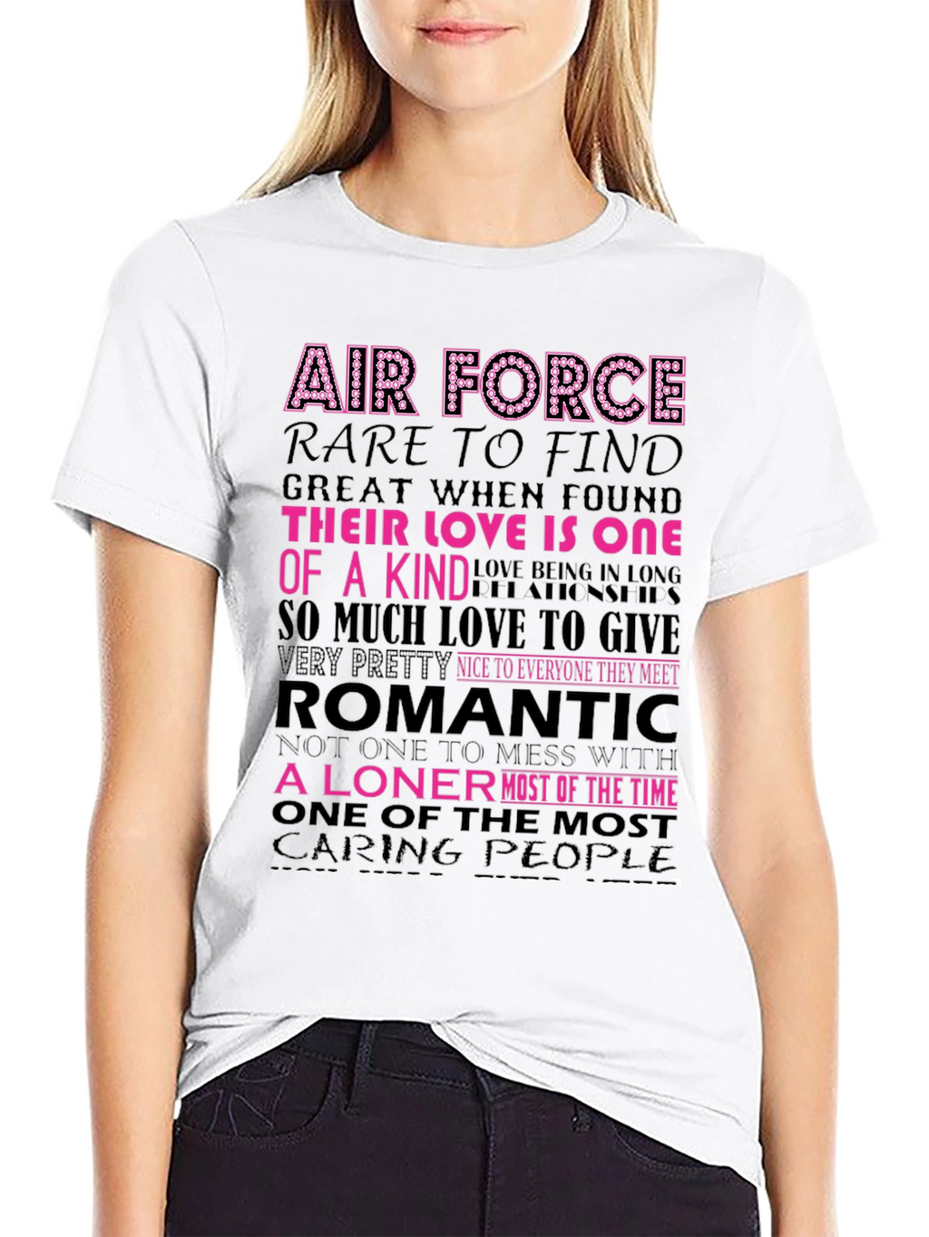 Air Force Romantic A Loner Graphic Tee