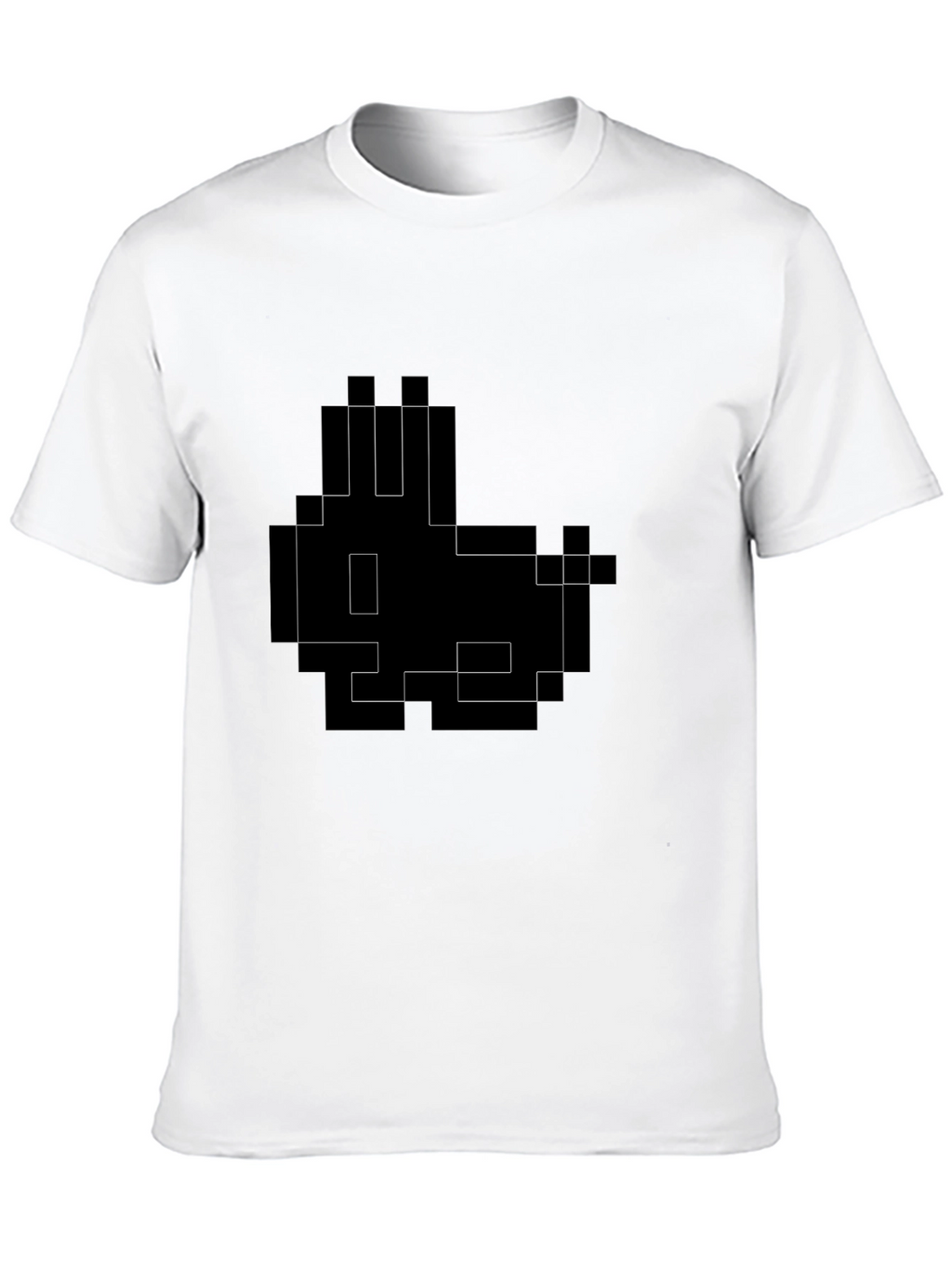 Pixel Rabbit Graphic Tee - Gamer Style