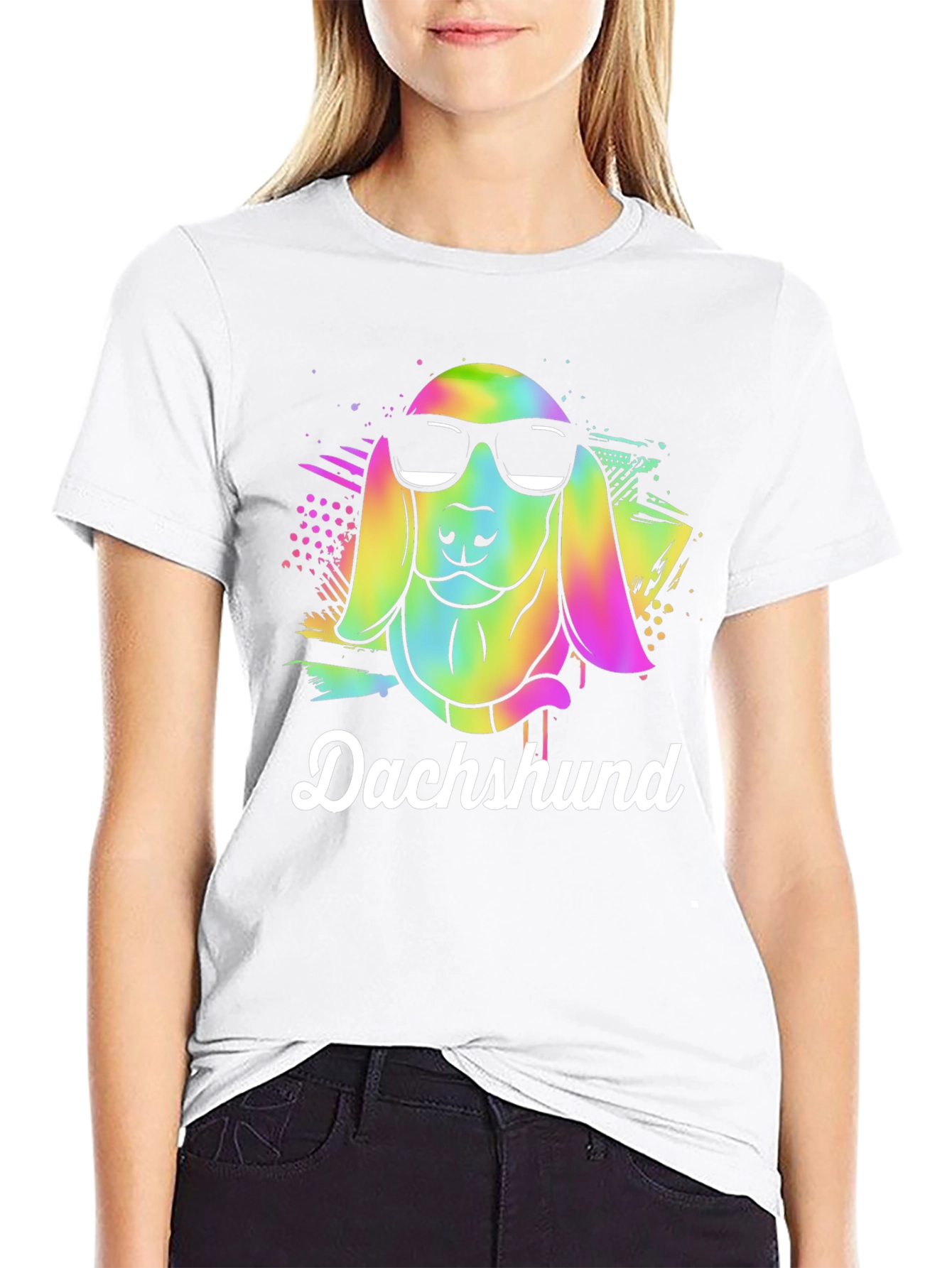 Dachshund Dog Graphic Tee - Cool Canine Design