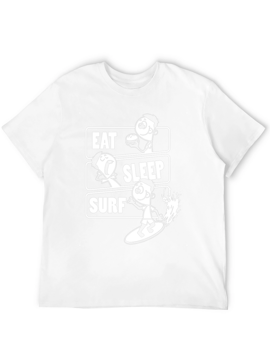 Eat Sleep Surf Graphic Tee